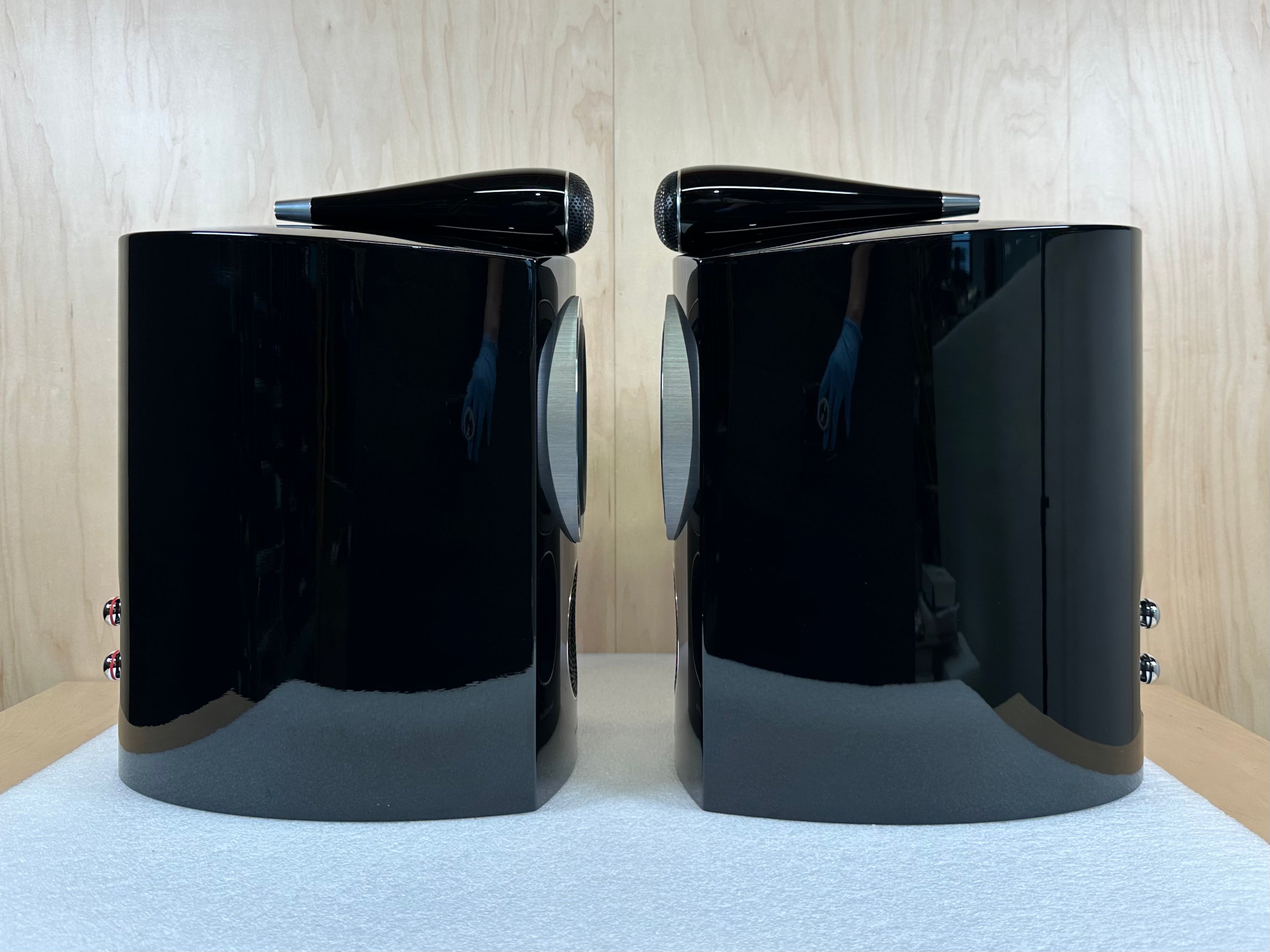 B&W 805 D3 Diamond Speakers Gloss Black w/boxes
