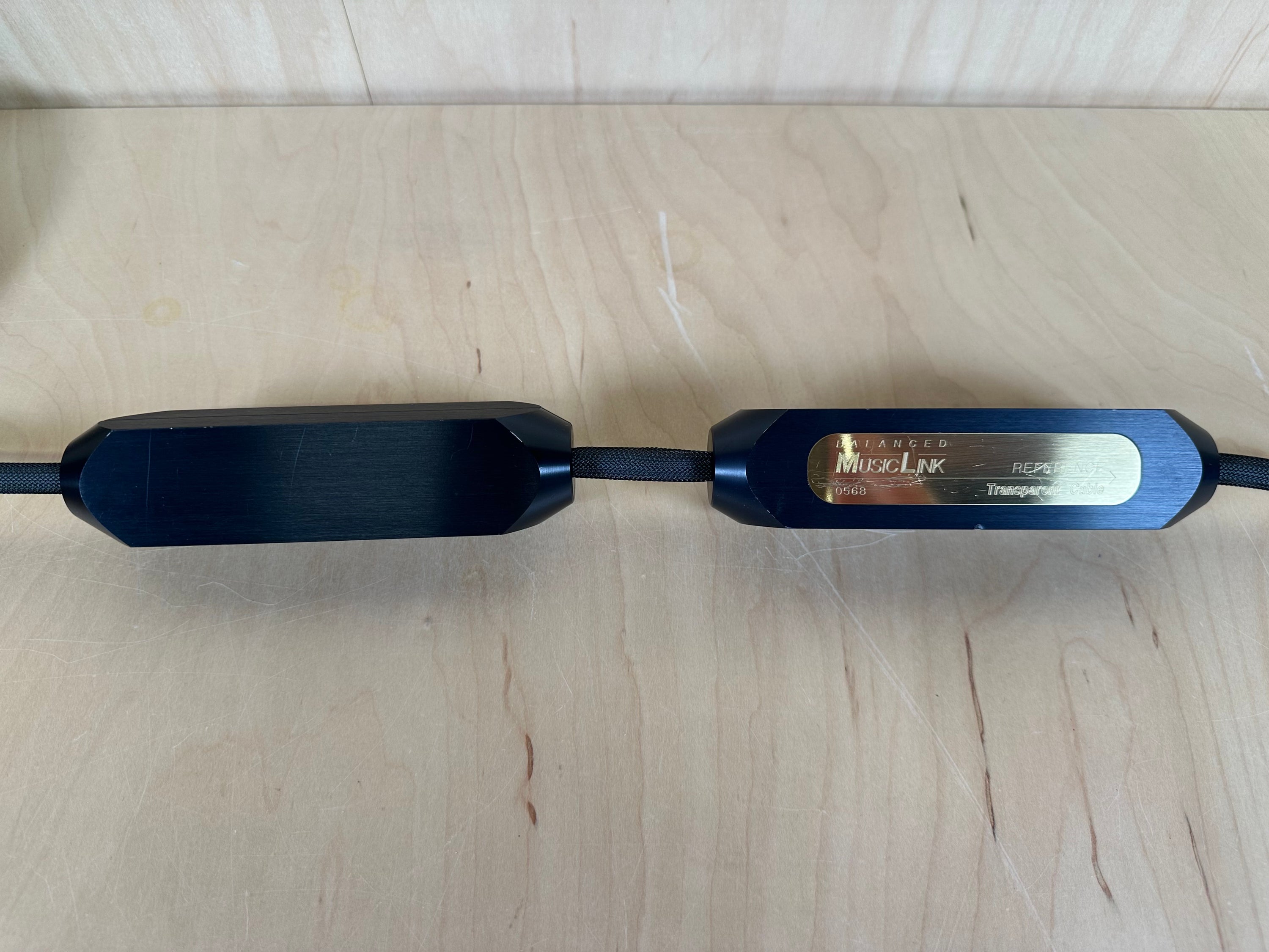 Transparent Audio Musiclink Reference Balanced XLR 6 meter Interconnects