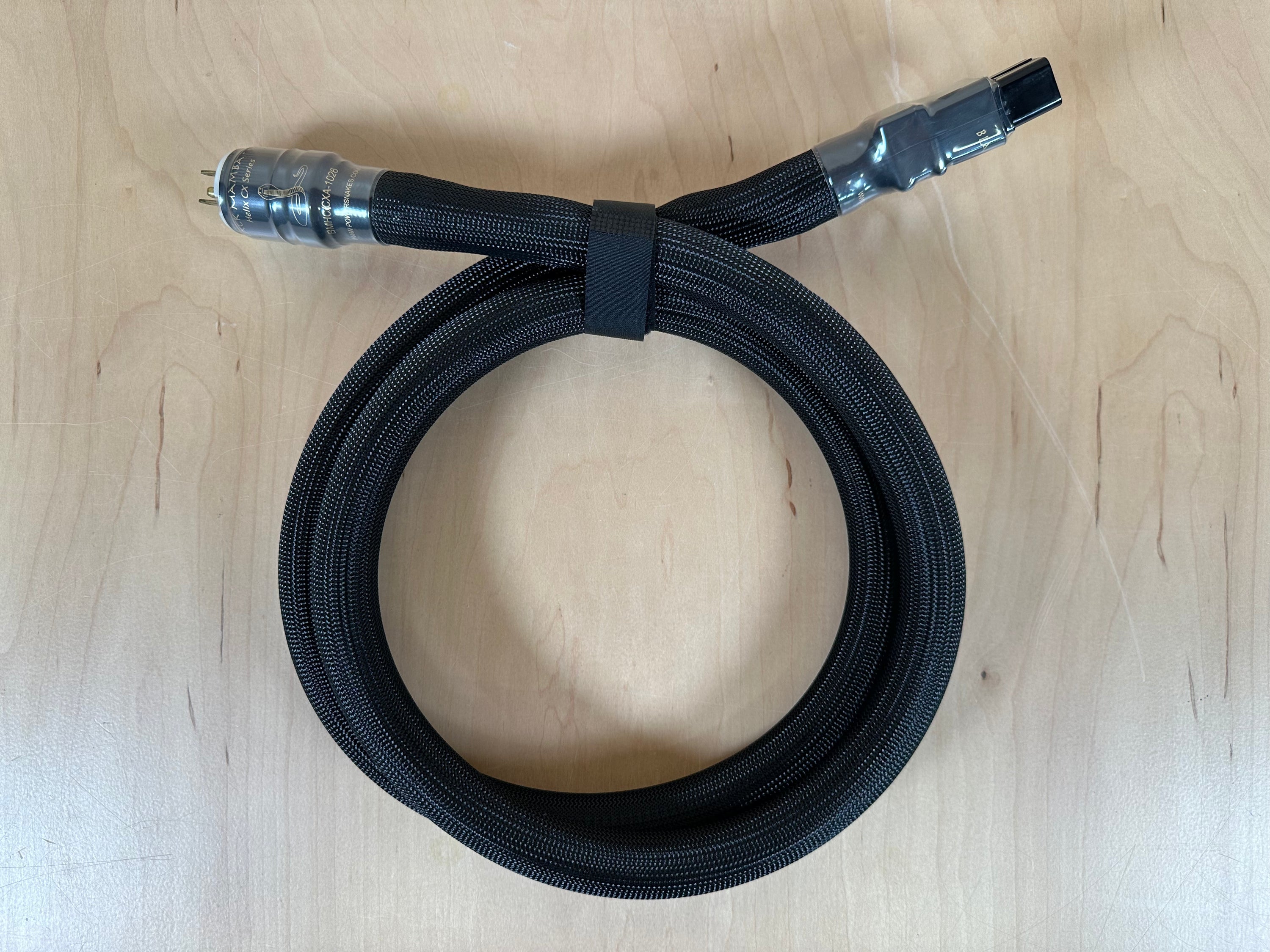 Shunyata Research Black Mamba HC Helix CX Series C19 AC Cord 1.75 Meters