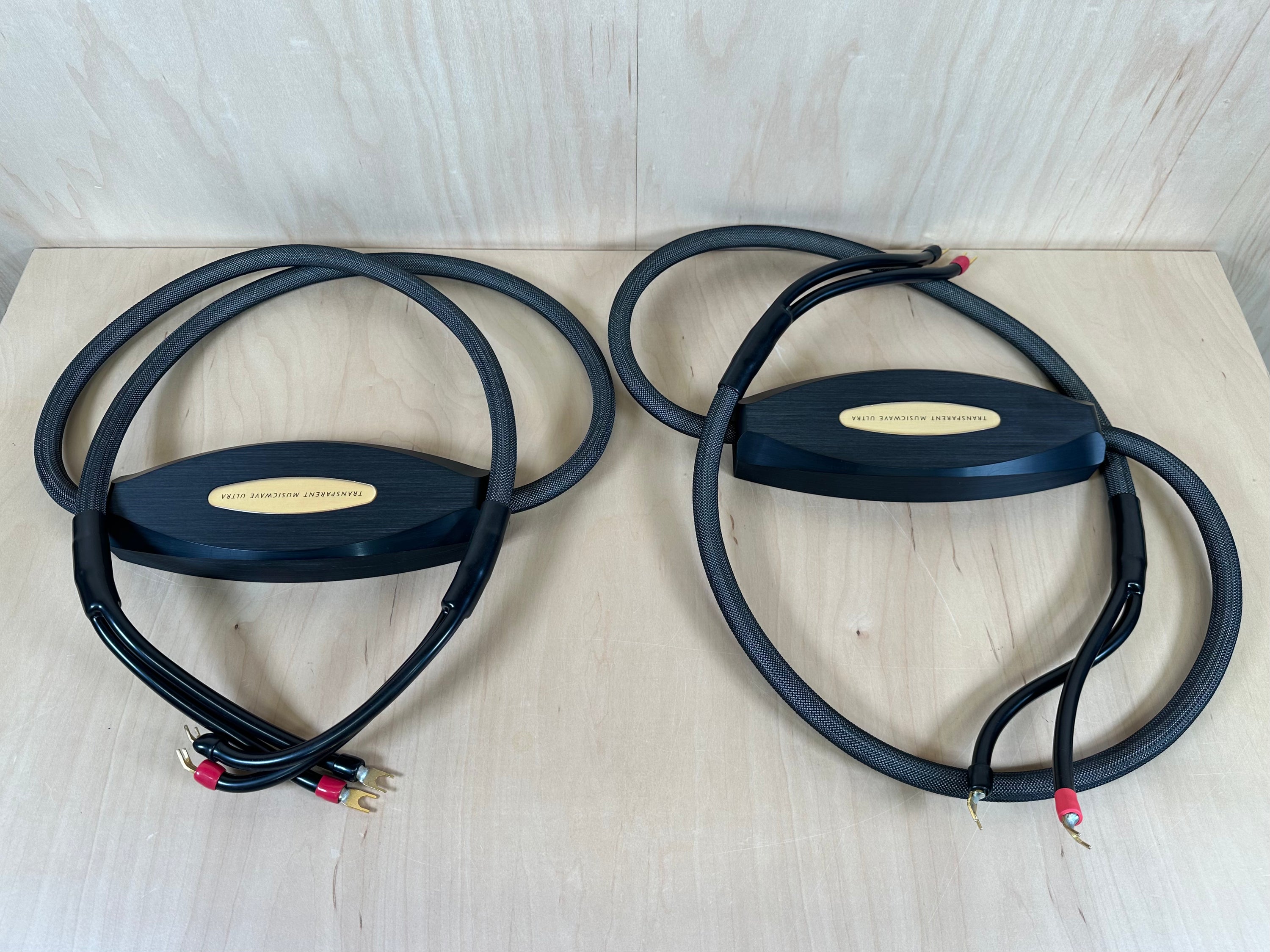 Transparent Audio Musicwave Ultra MM2 Speaker Cables 8 Feet
