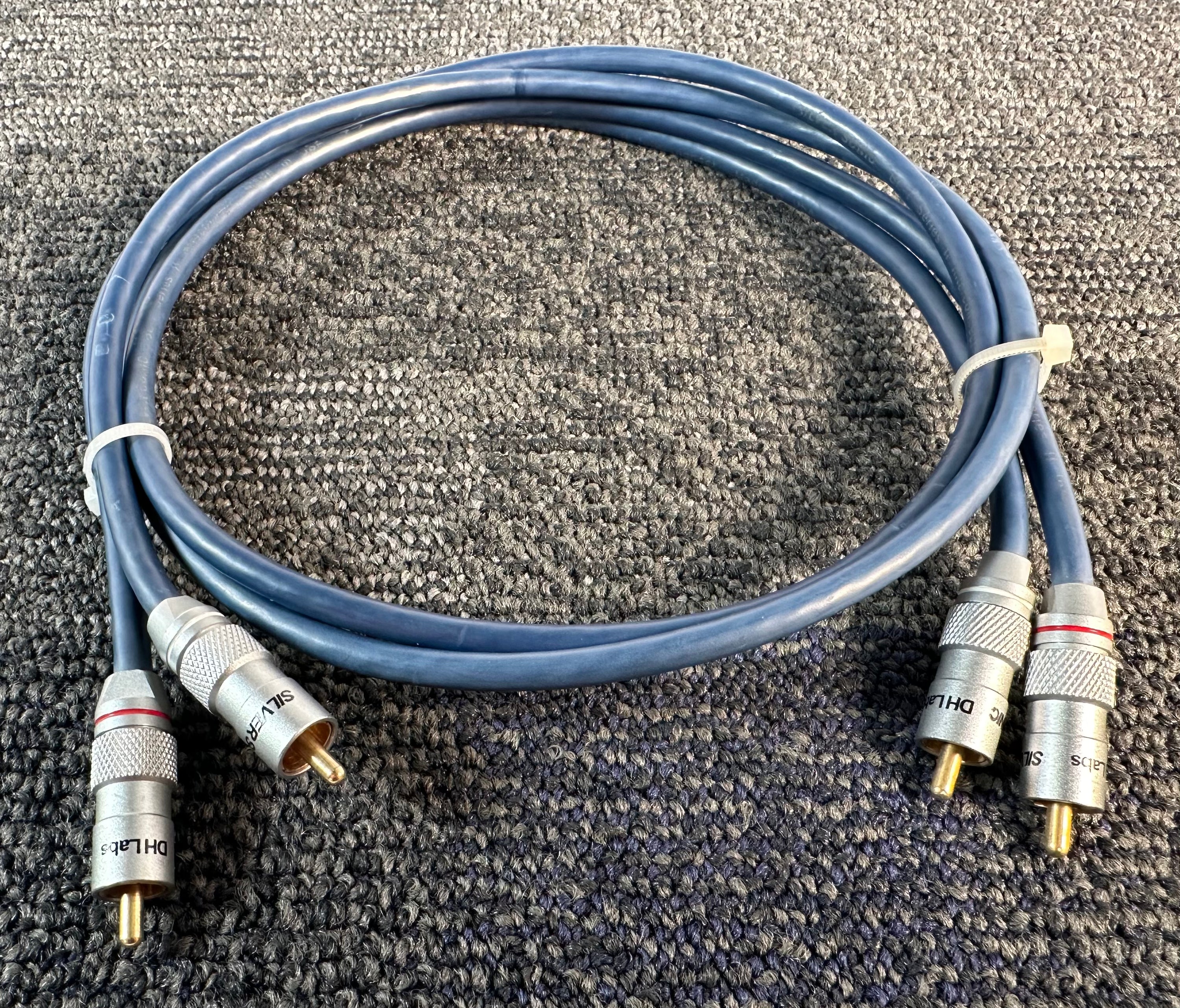 DH Labs Silver Sonic BL-1 Series II RCA Interconnects 3 Feet