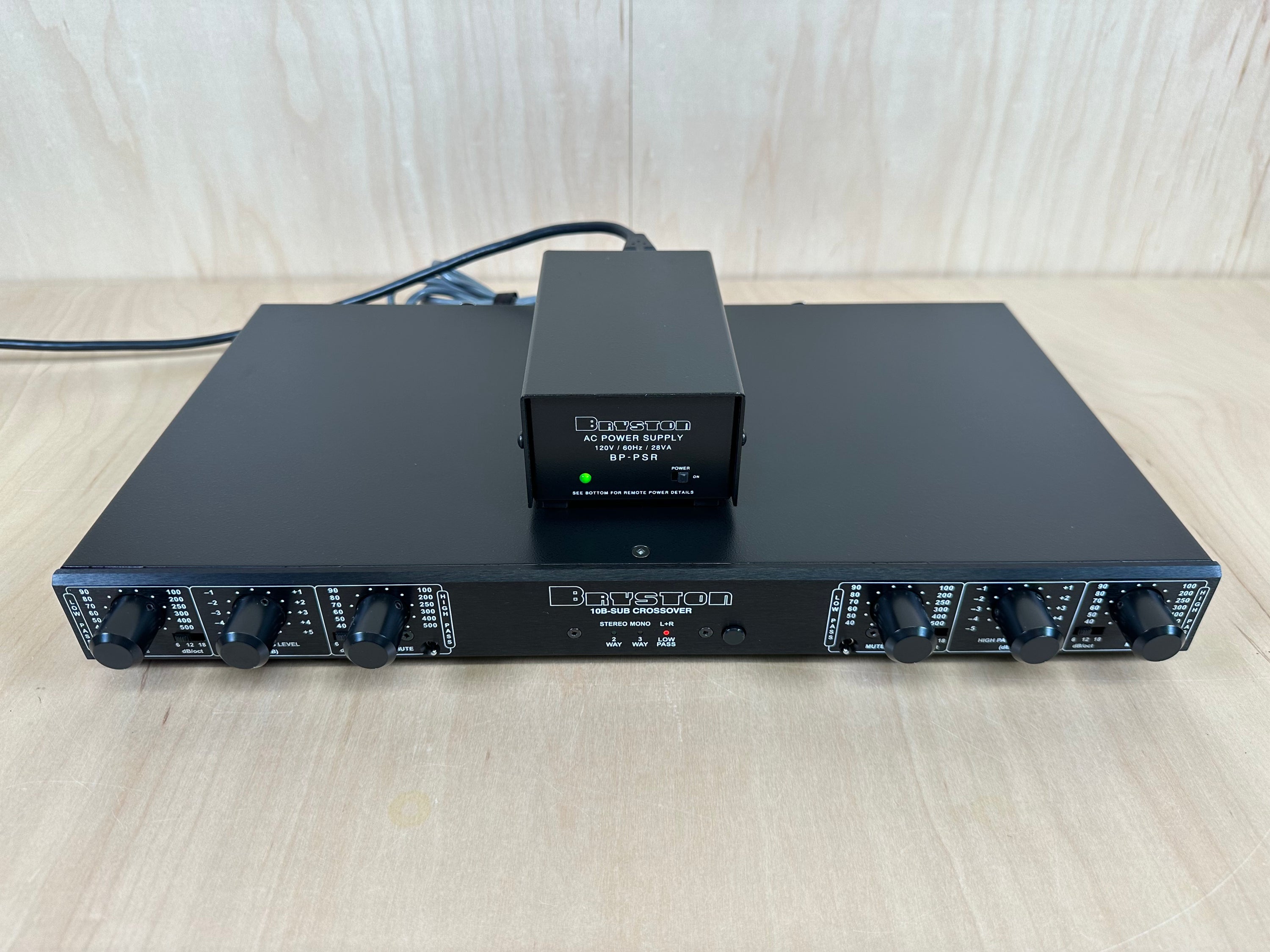 Bryston 10B Sub Crossover with BP-PSR External PS and XLR Jacks