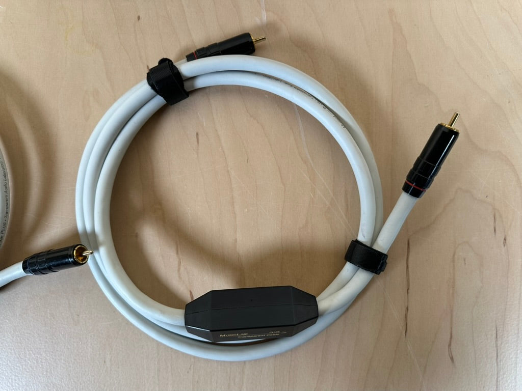 Transparent MusicLink Plus RCA Interconnects 1.5 meters