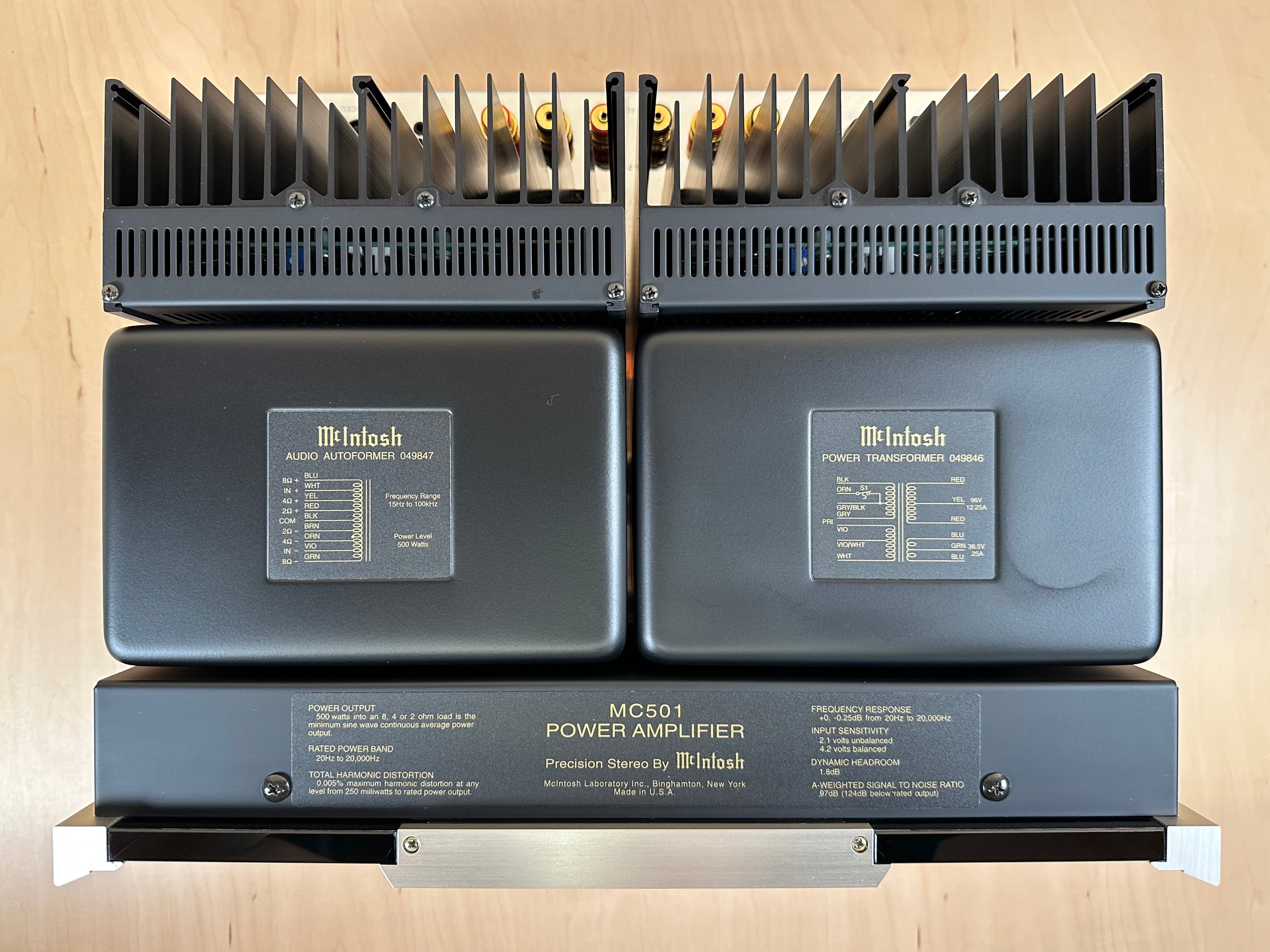 Mcintosh MC501 Mono Amplifier