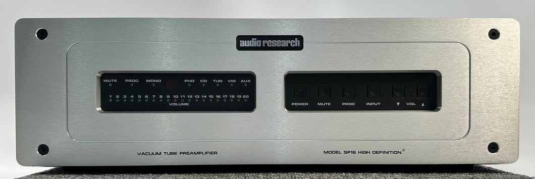 Audio Research SP16L Line Stage Preamplifier w/remote and Original boxes