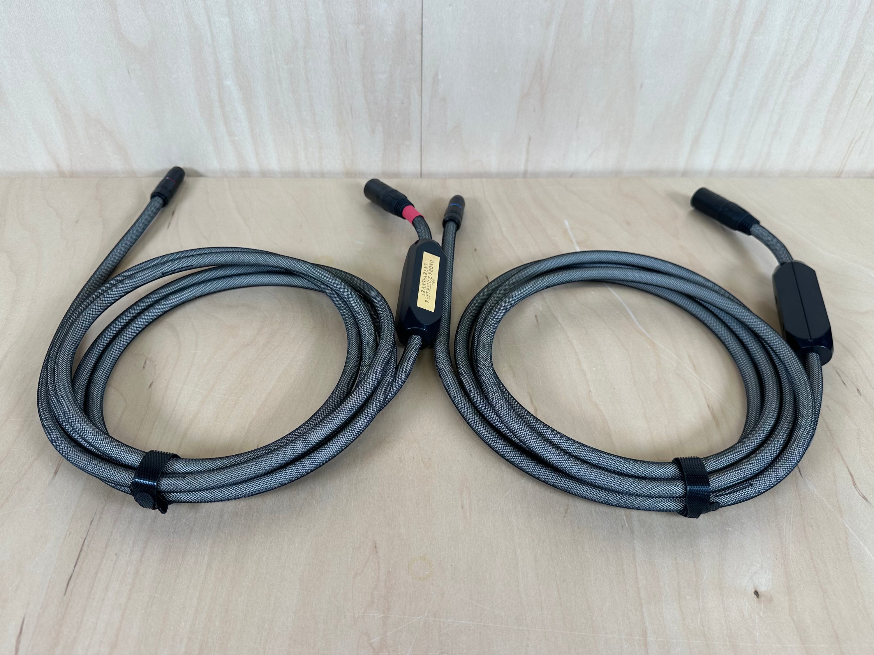 Transparent Audio Reference Phono 3 meter RCA to XLR pair