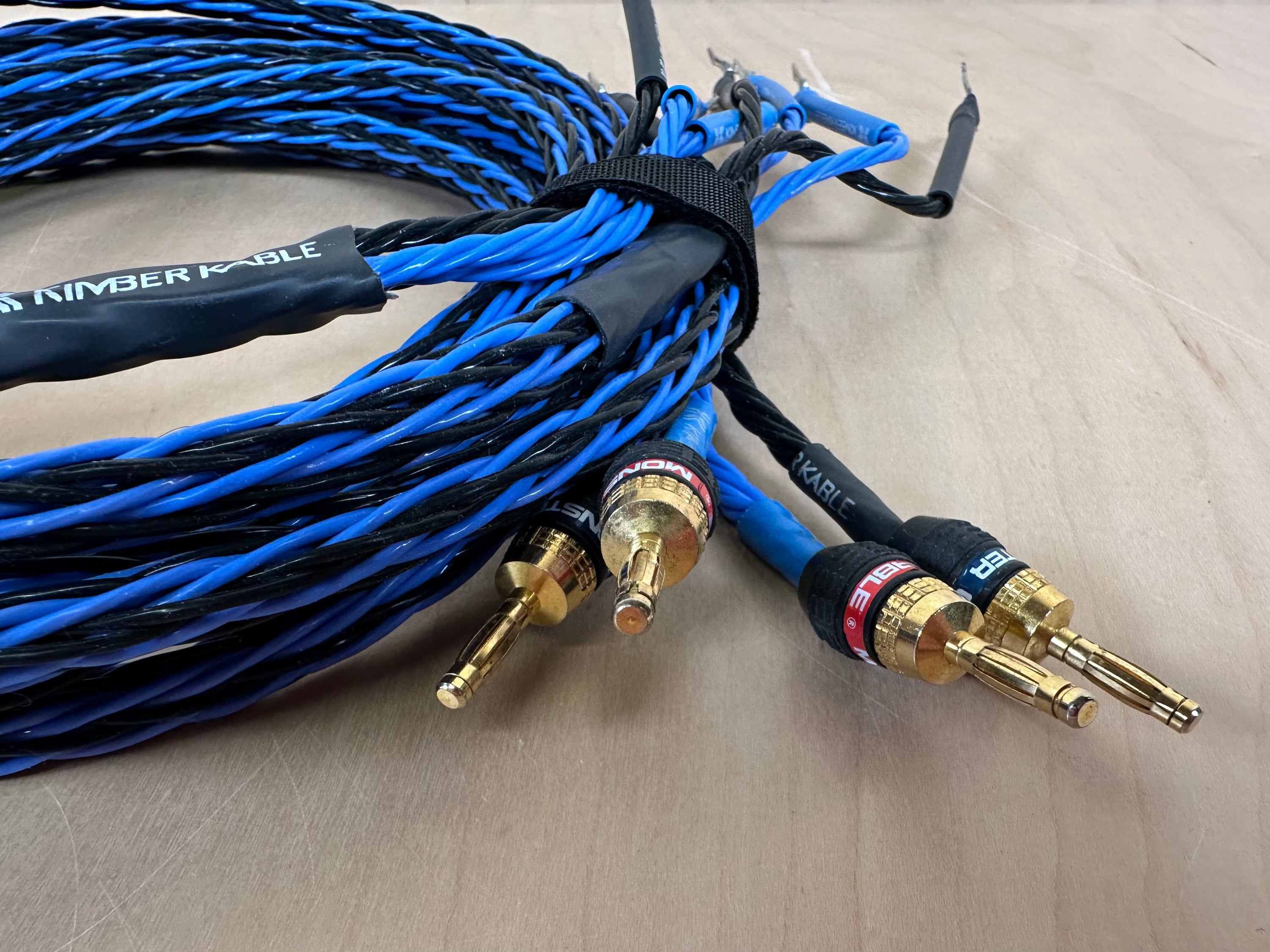 Kimber Kable 8TC BiWire Speaker Cables 8' (8'6")