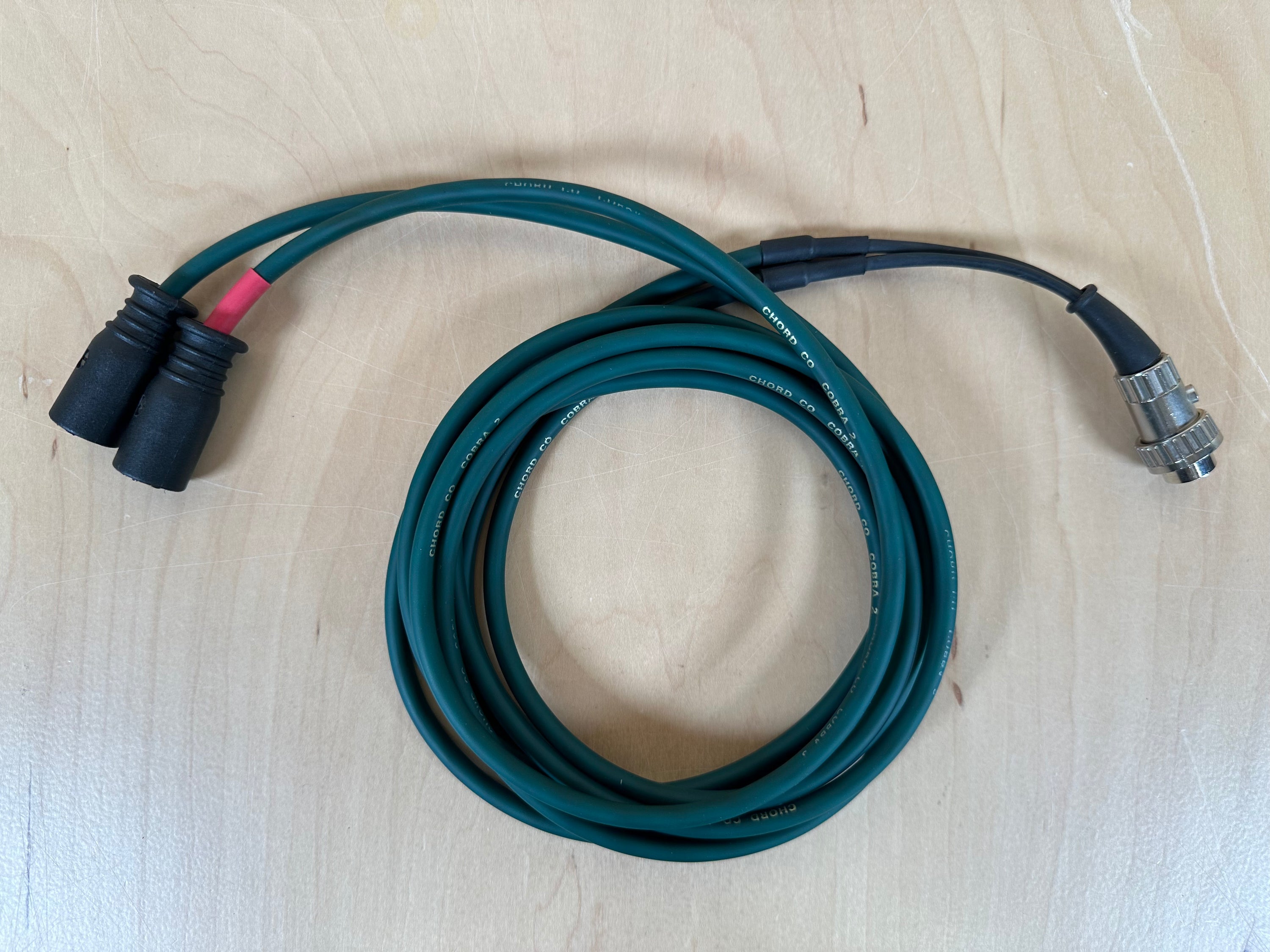 Chord Cobra 2 DIN to dual XLR for Naim 1 Meter Cable