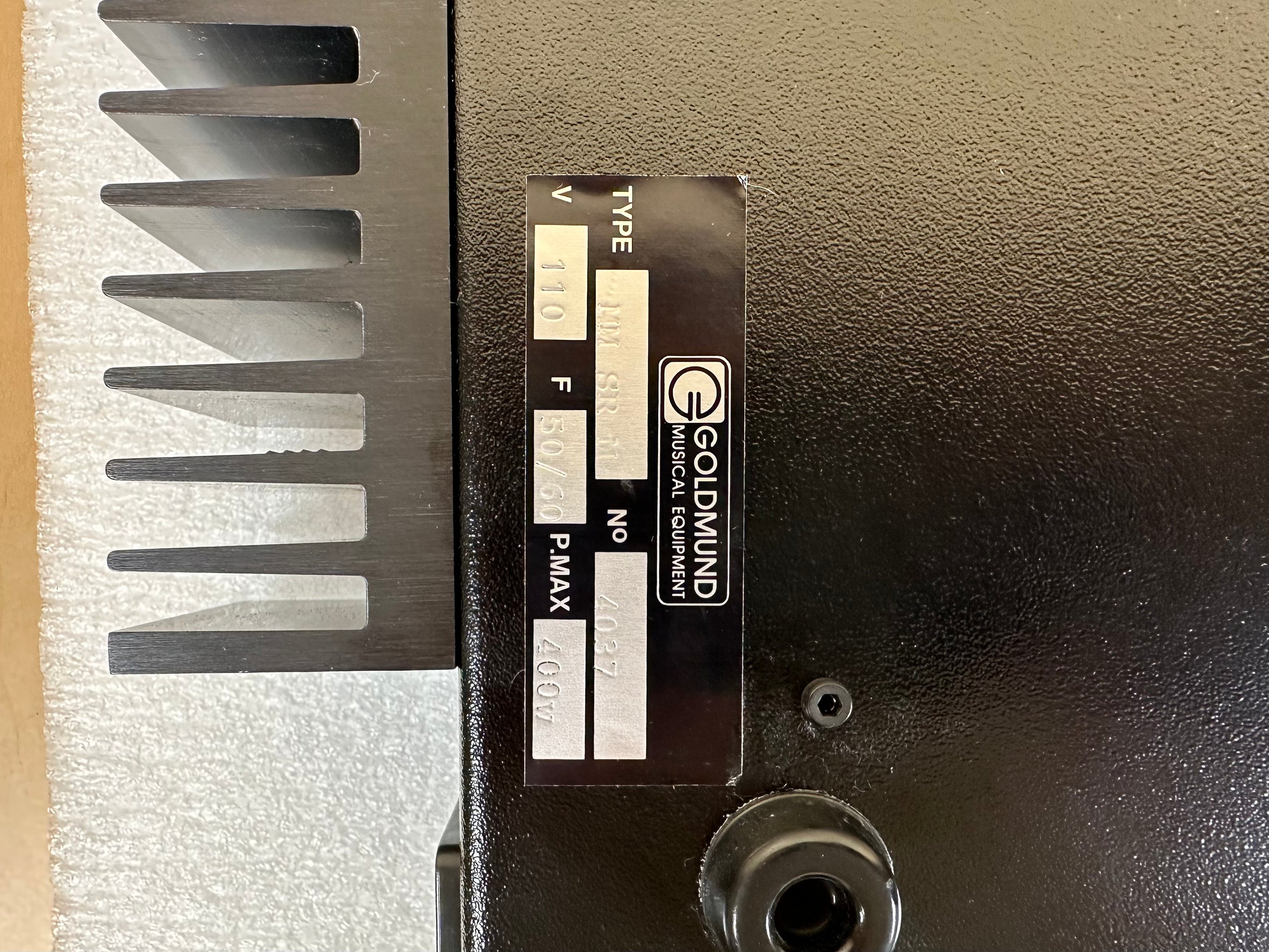 Goldmund VSR Mono Amplifiers