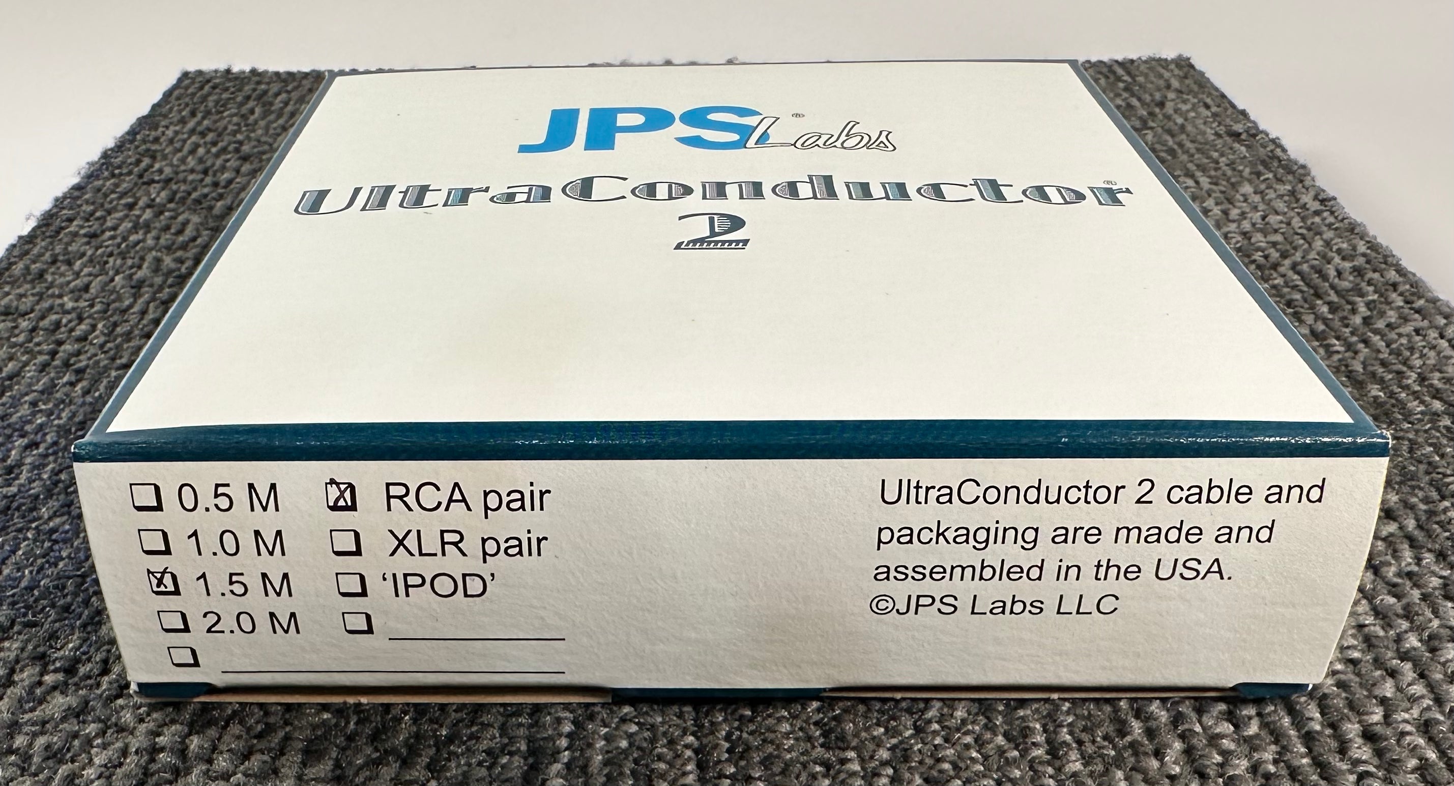 JPS Labs Ultra Conductor 2 RCA Pair 1.5 Meter