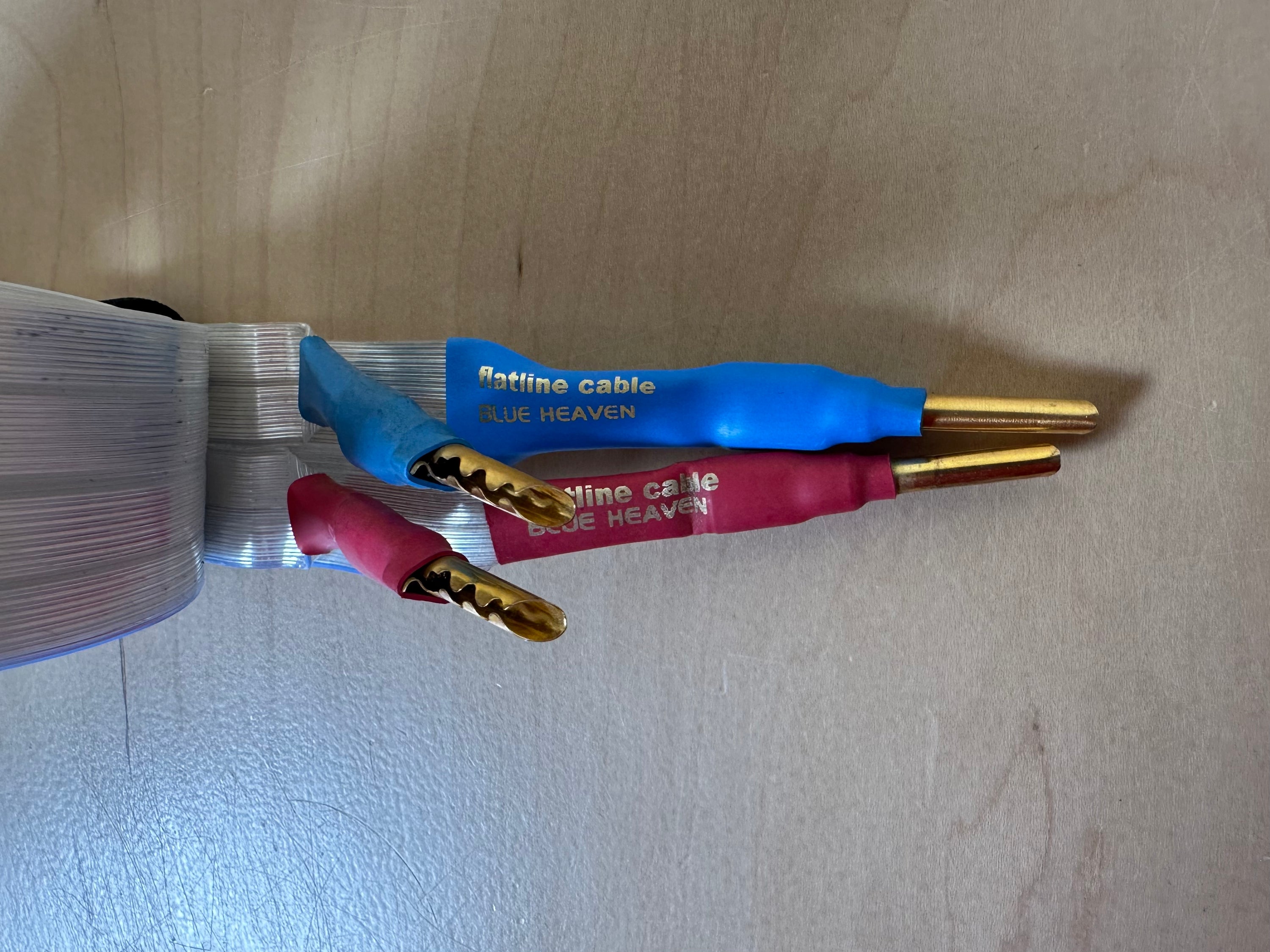 Nordost Flatline Blue Heaven Speaker Cables 4 meter pair