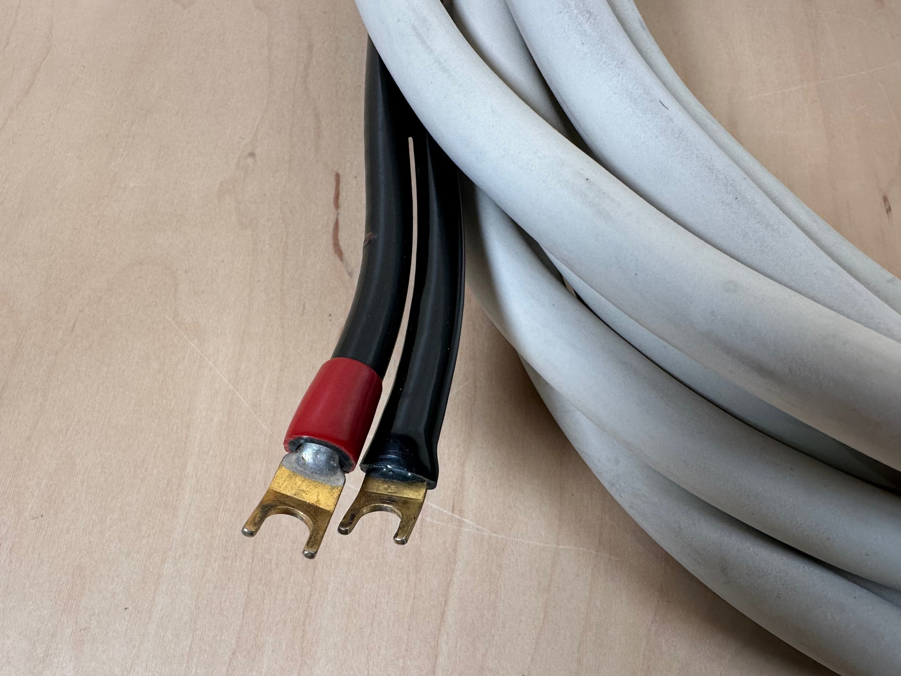 Transparent Audio Musicwave Plus 25' Speaker Cables w/Spade Connectors