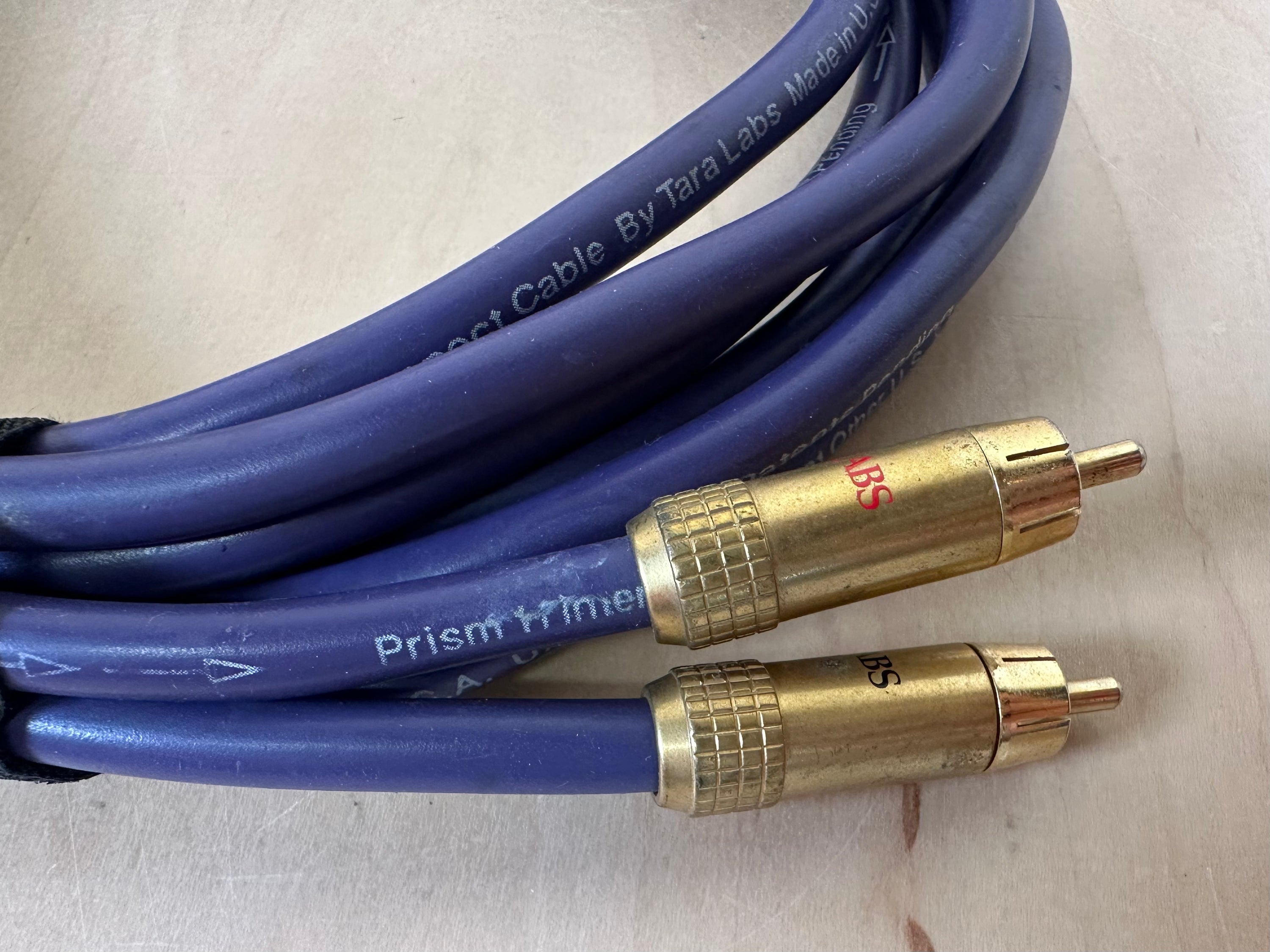 Tara Labs Prism 11 Interconnects 2 meter pair
