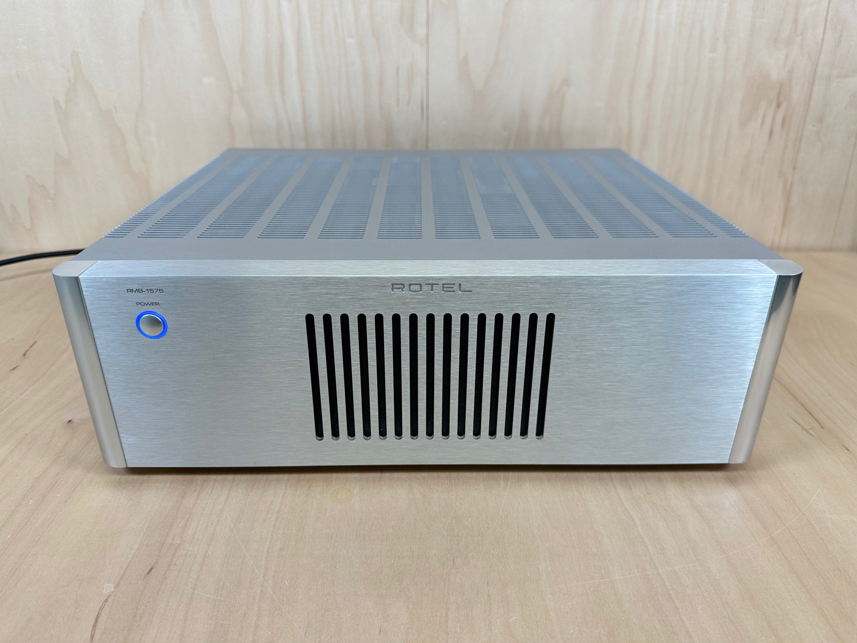 Rotel RMB 1575 Five Channel Amplifier in Silver w/Original Box