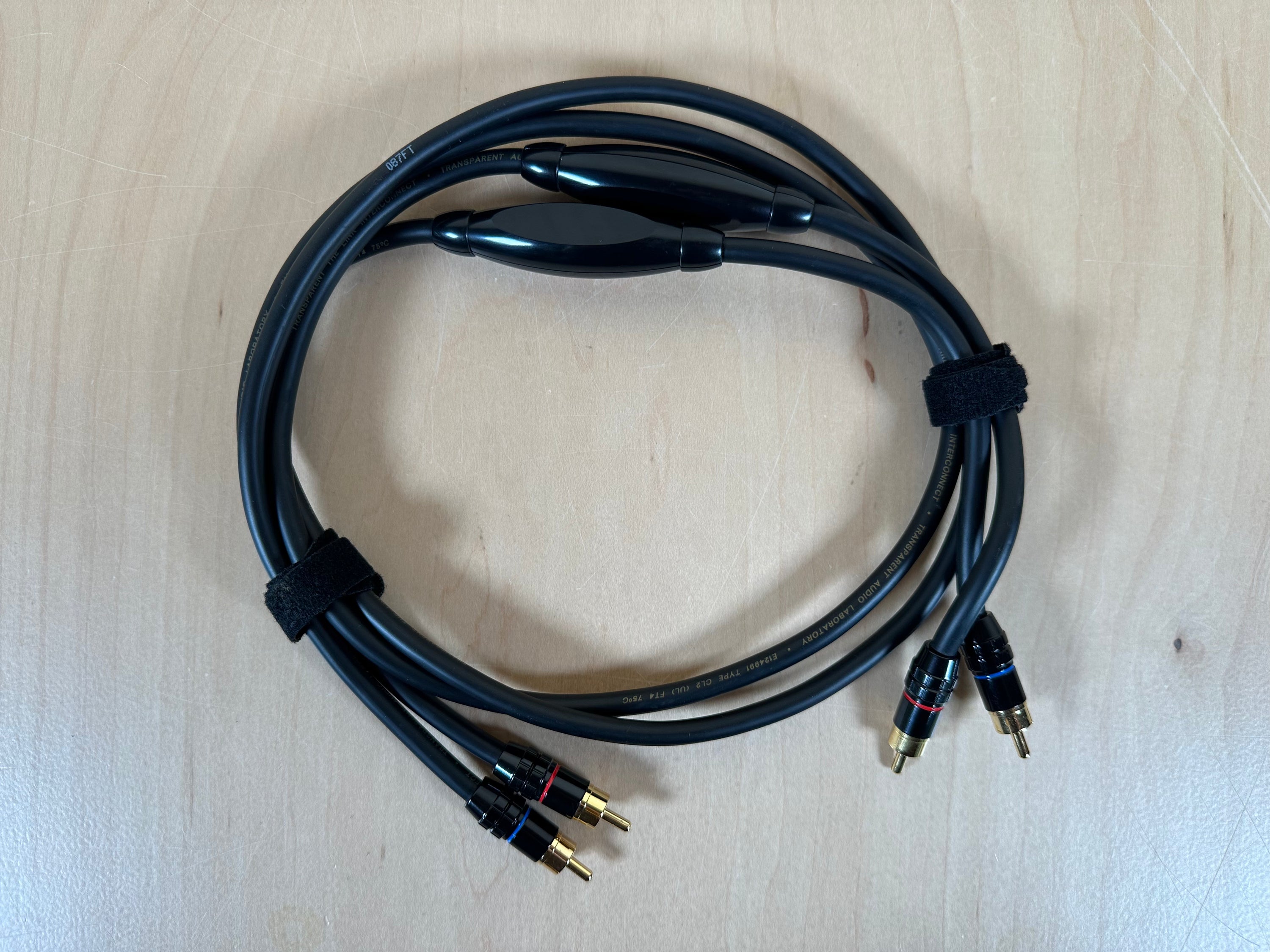 Transparent Audio The Link RCA Interconnect 1 Meter