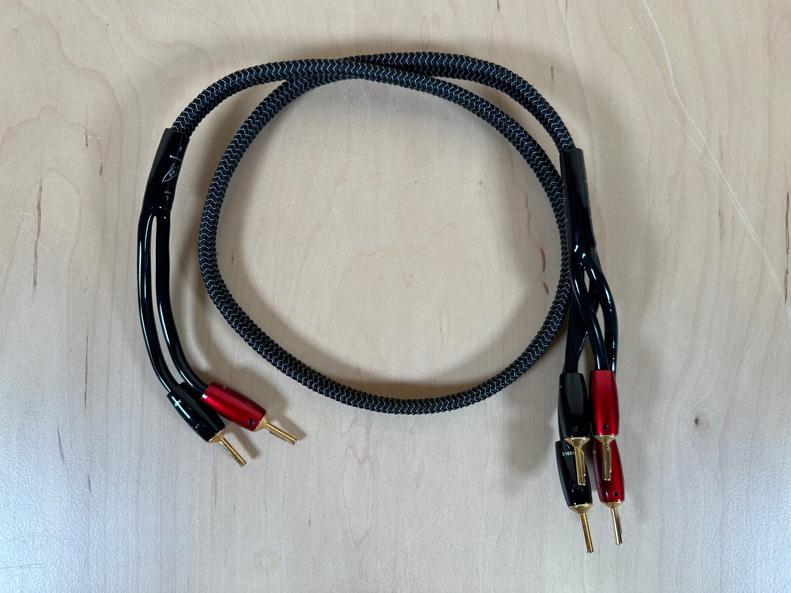 AudioQuest Rocket 44 Bi-Wire 4' Speaker Cable