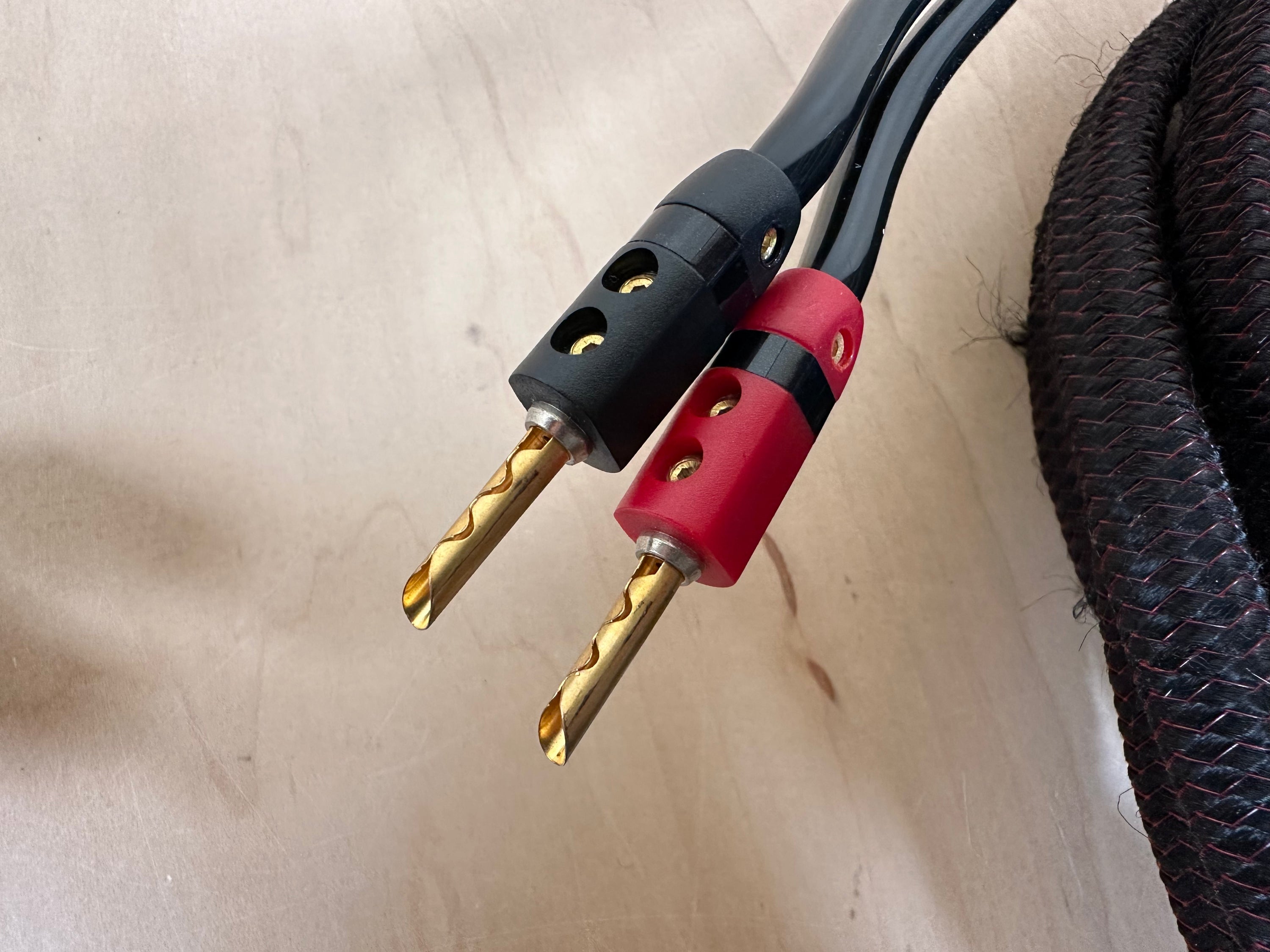 AudioQuest Rocket 33 Bi-Wire Speaker Cables with Banana Jacks 5 Meters