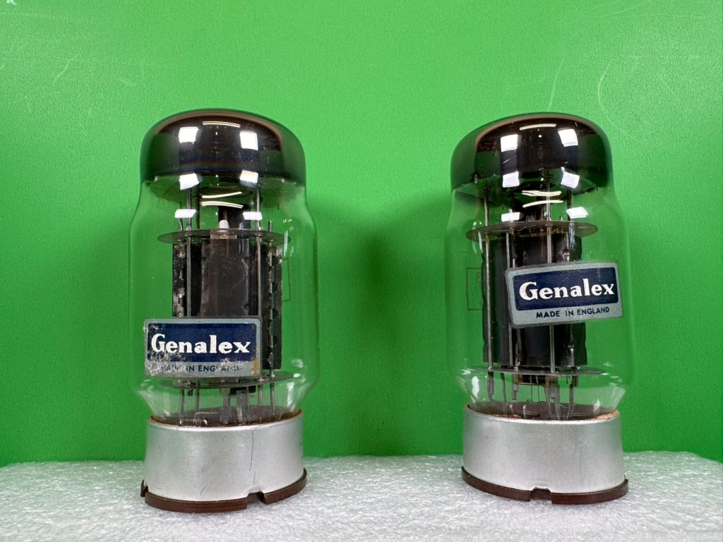 Genalex KT88 Tubes Pair Made in England Vintage