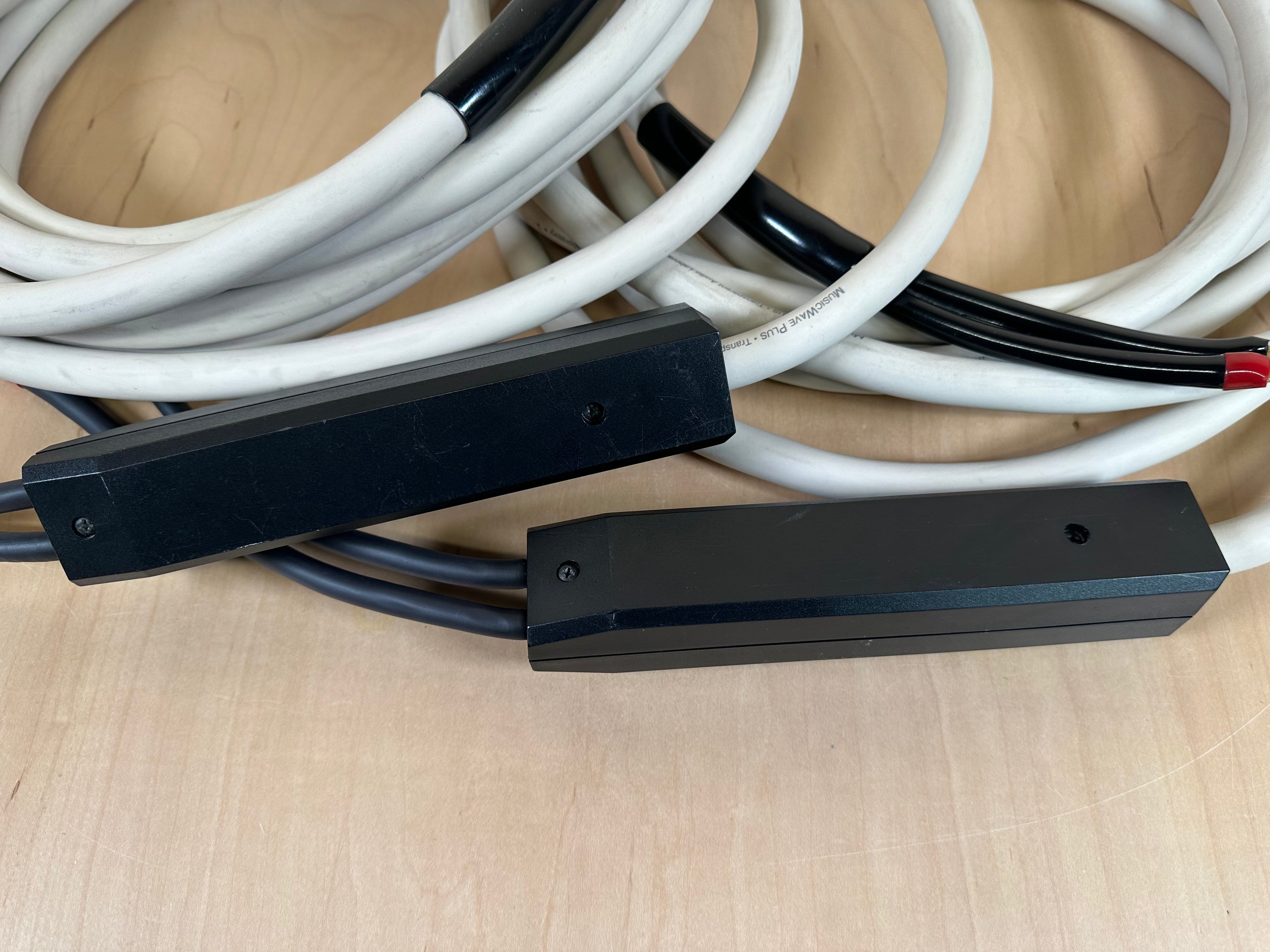 Transparent Audio Musicwave Plus 25' Speaker Cables w/Spade Connectors