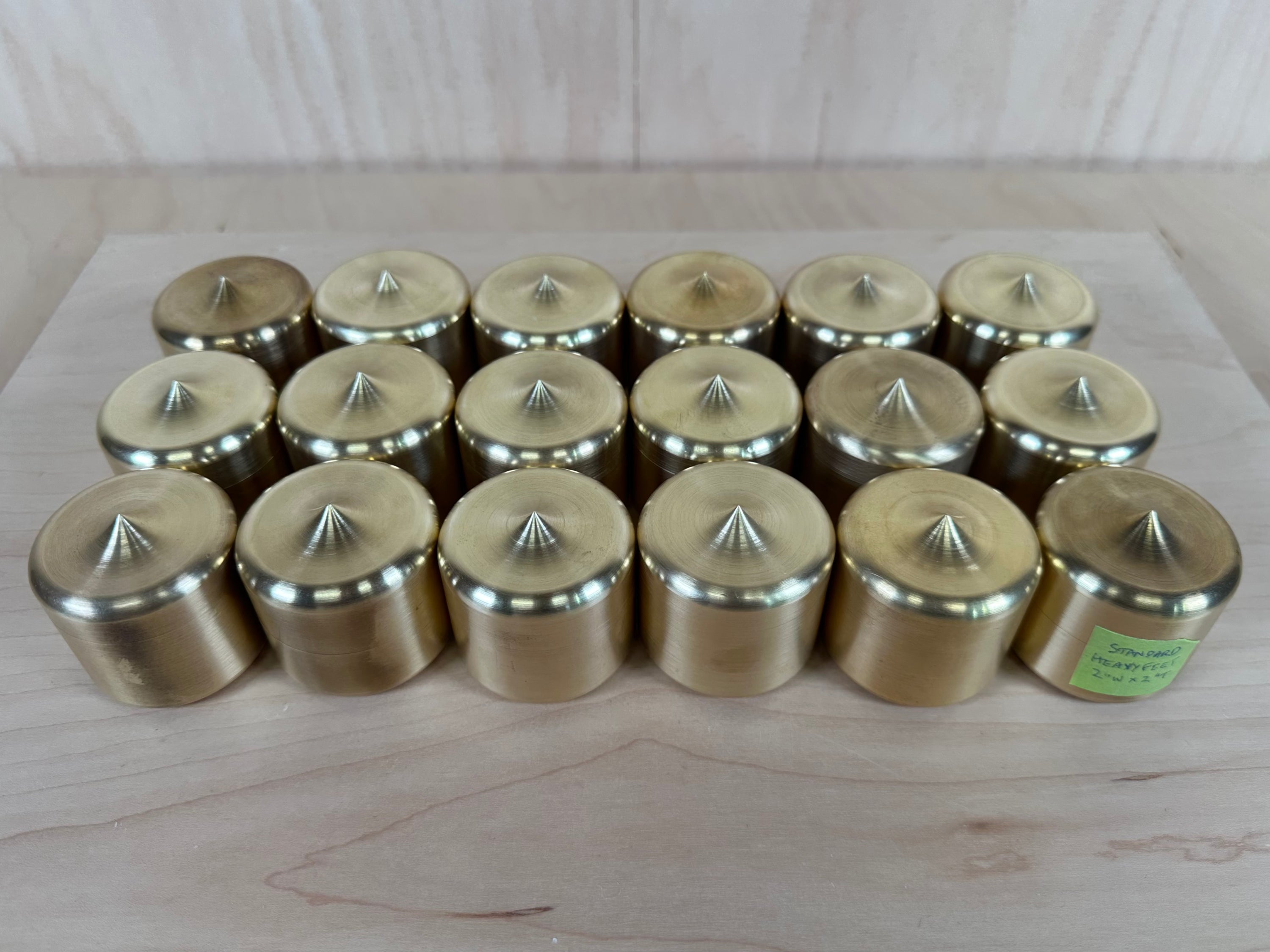 Mapleshade Audio Standard Heavy Feet Early version Set of Three