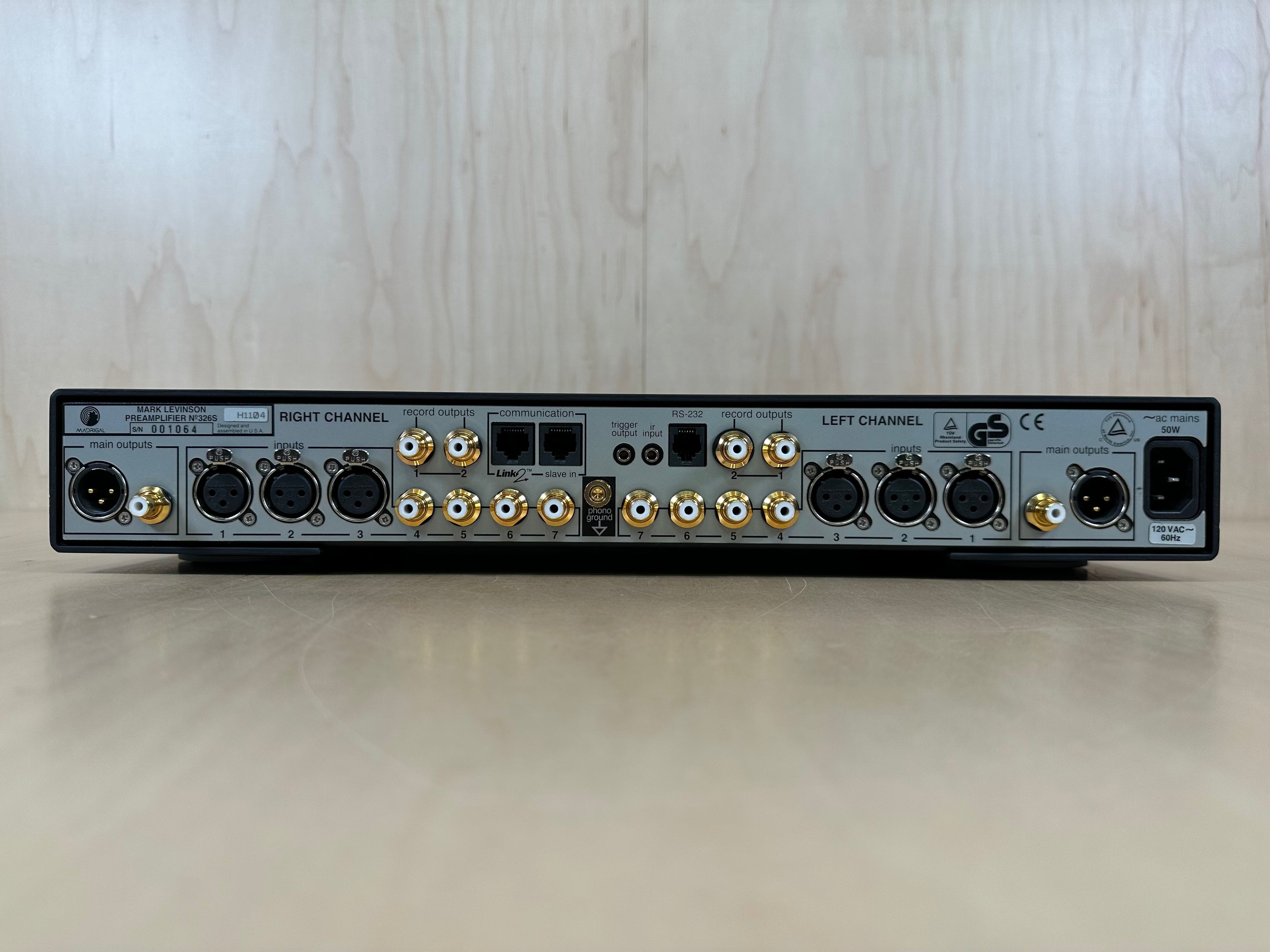 Mark Levinson 326S Preamplifier w/Remote