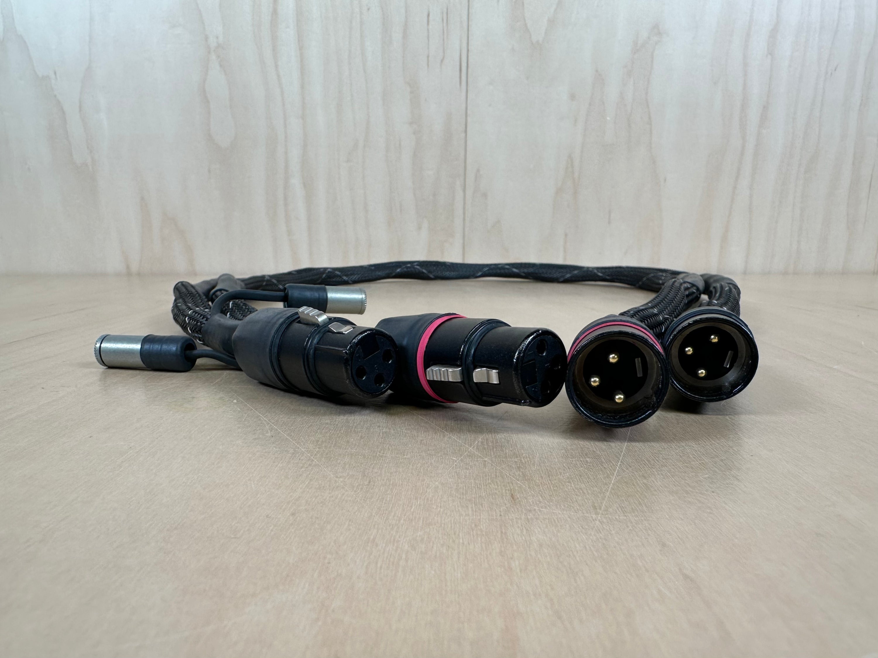 Synergistic Research Kaleidoscope Phase II 1 Meter XLR Interconnects w/Active Shielding PS
