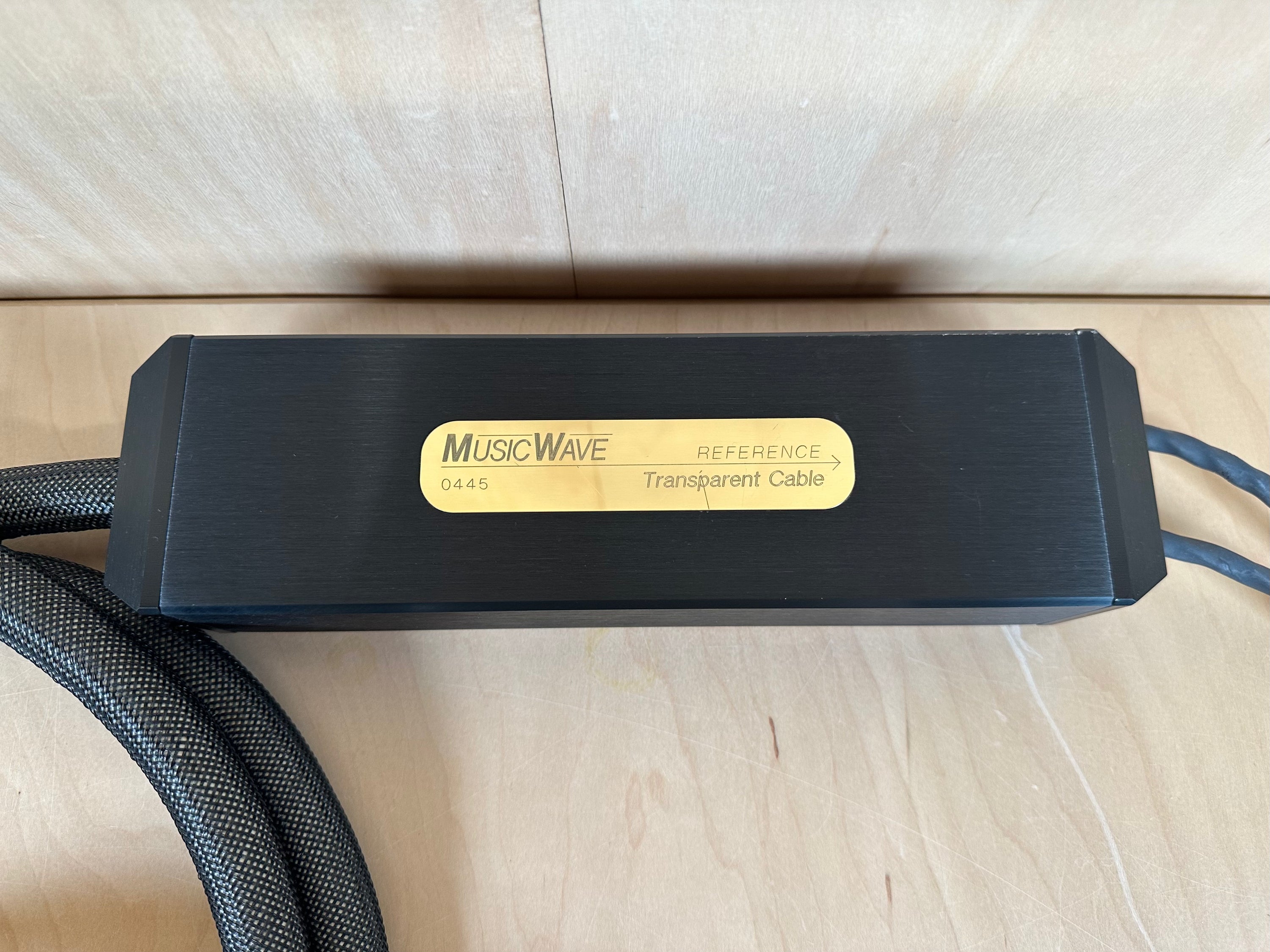 Transparent Audio Musicwave Reference 8 foot Speaker Cables (pair)