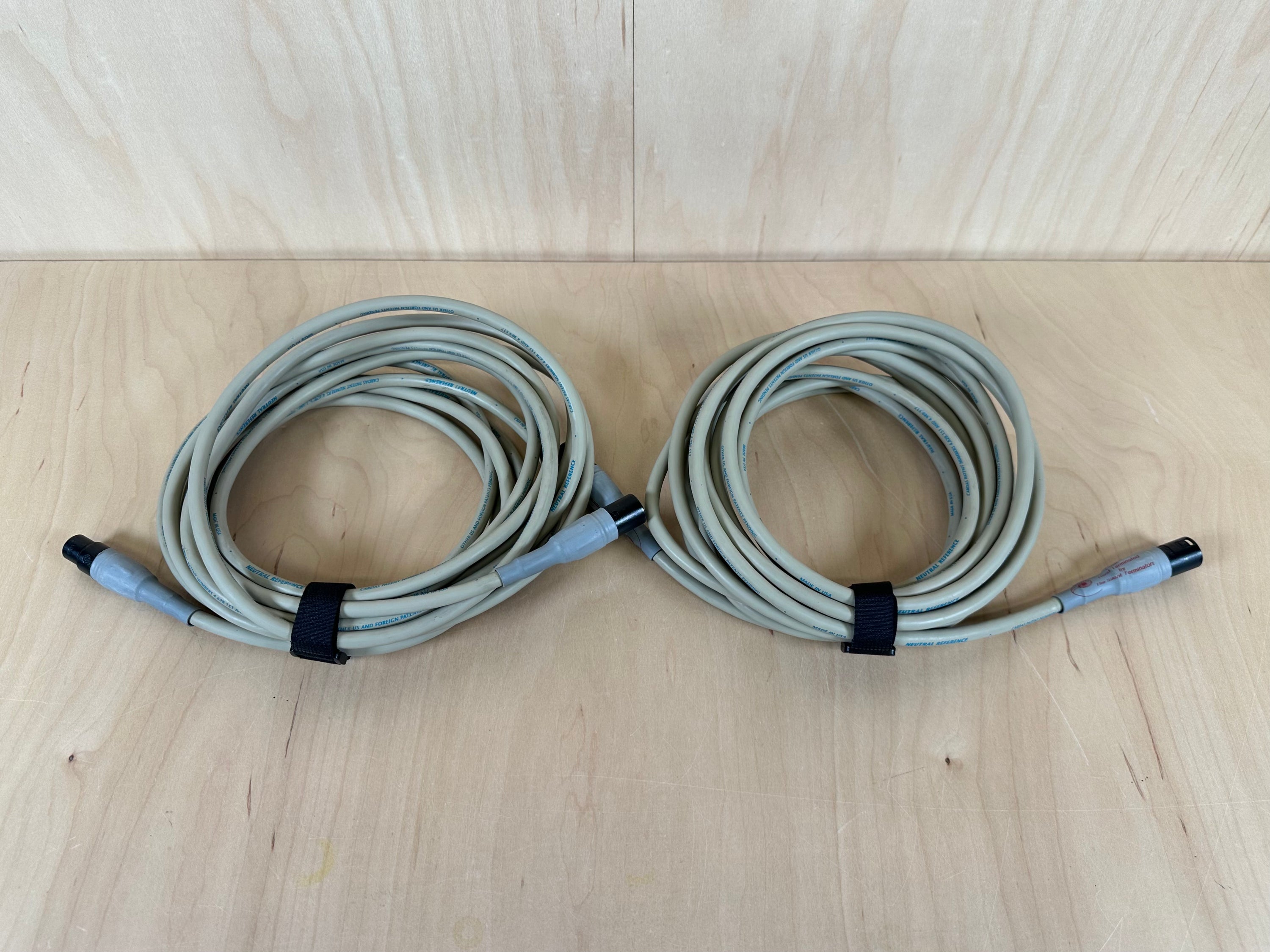Cardas Neutral Reference XLR Cables Balanced Interconnects 23' Pair