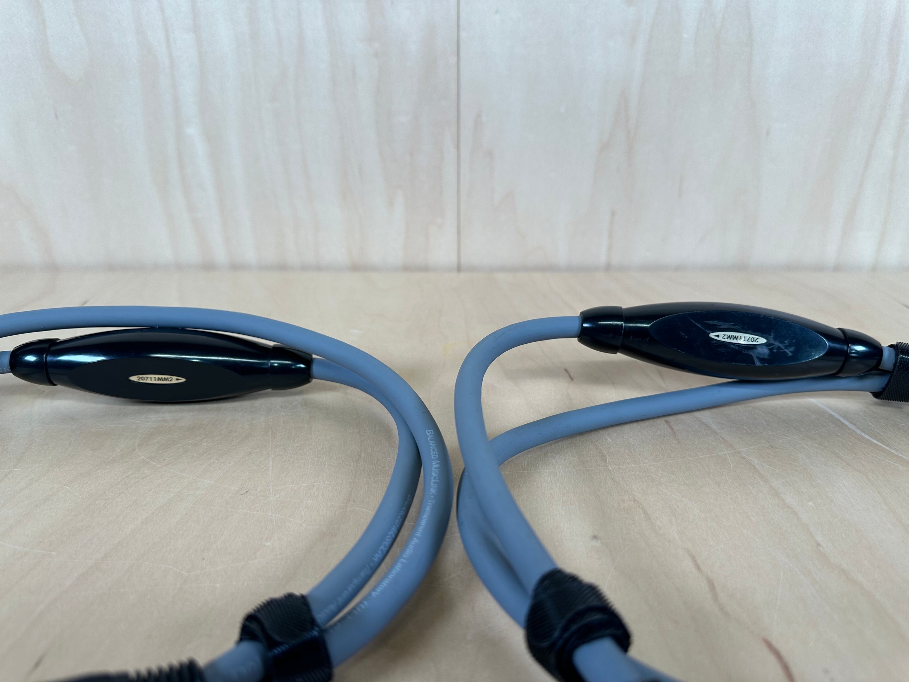 Transparent Musiclink Plus MM2 XLR Cables 1 Meter