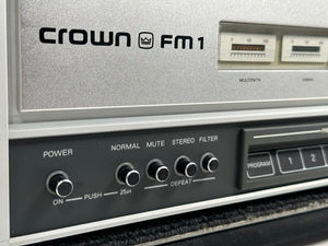 Crown FM1 Vintage Stereo FM Tuner