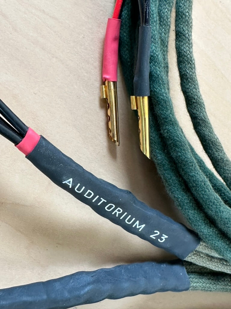 Auditorium 23 A23 Speaker Cables 2.5 Meters