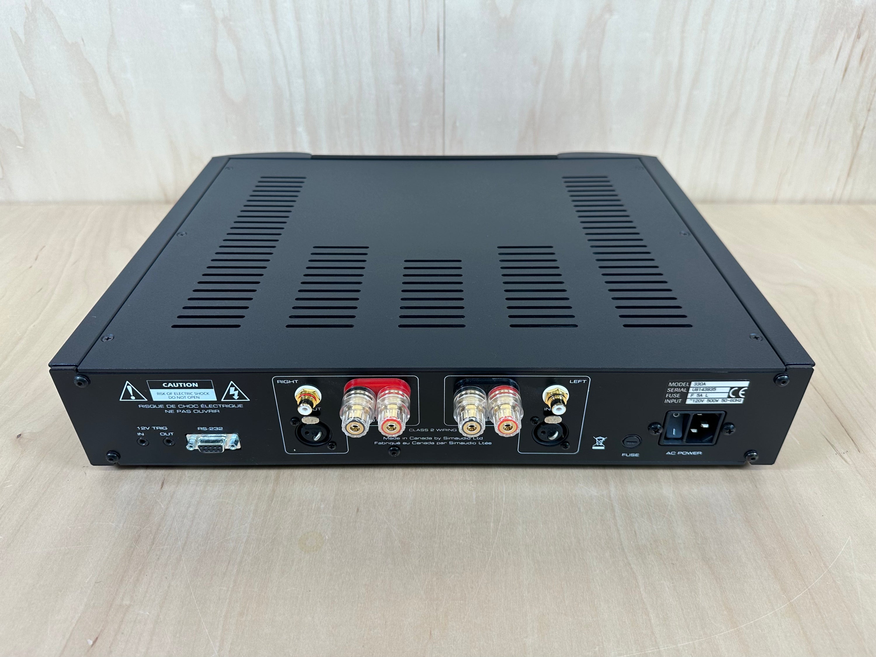 Simaudio Moon 330A Power Amplifier w/Original Box