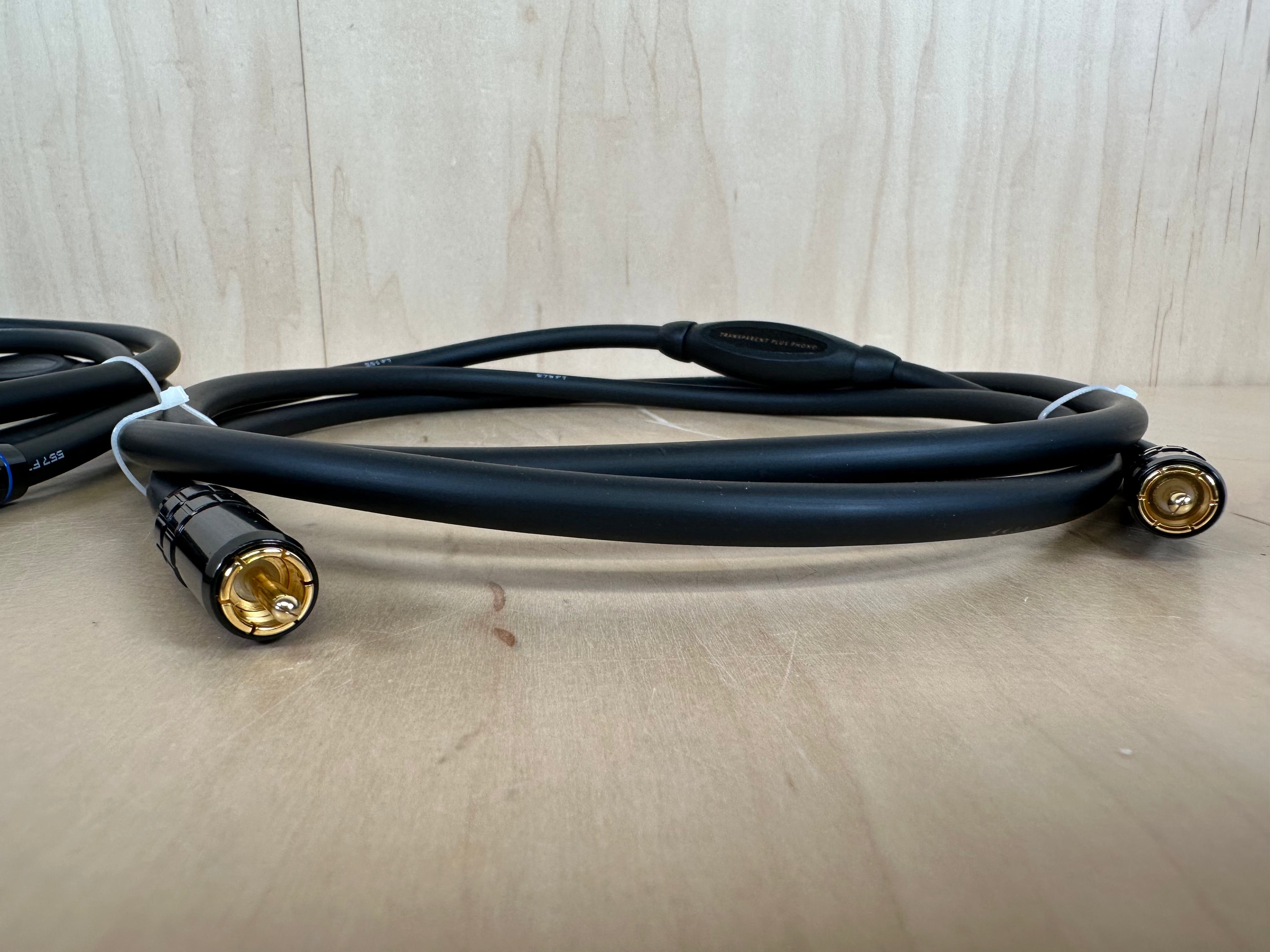Transparent Audio Musiclink Plus Phono Gen 5 Interconnects 2 Meters RCA