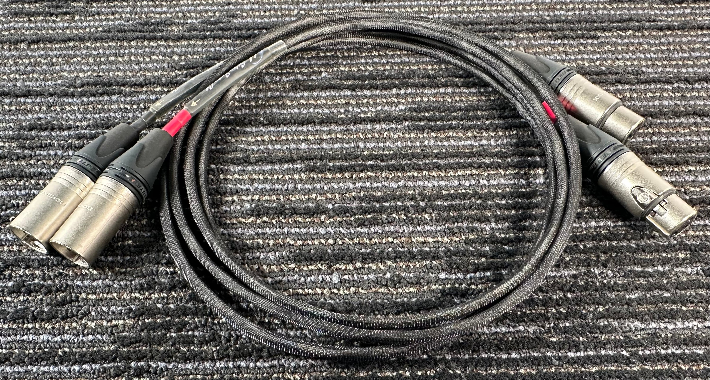 Ultimate Cables Silver Series C4 XLR Interconnects 1.5 Meter