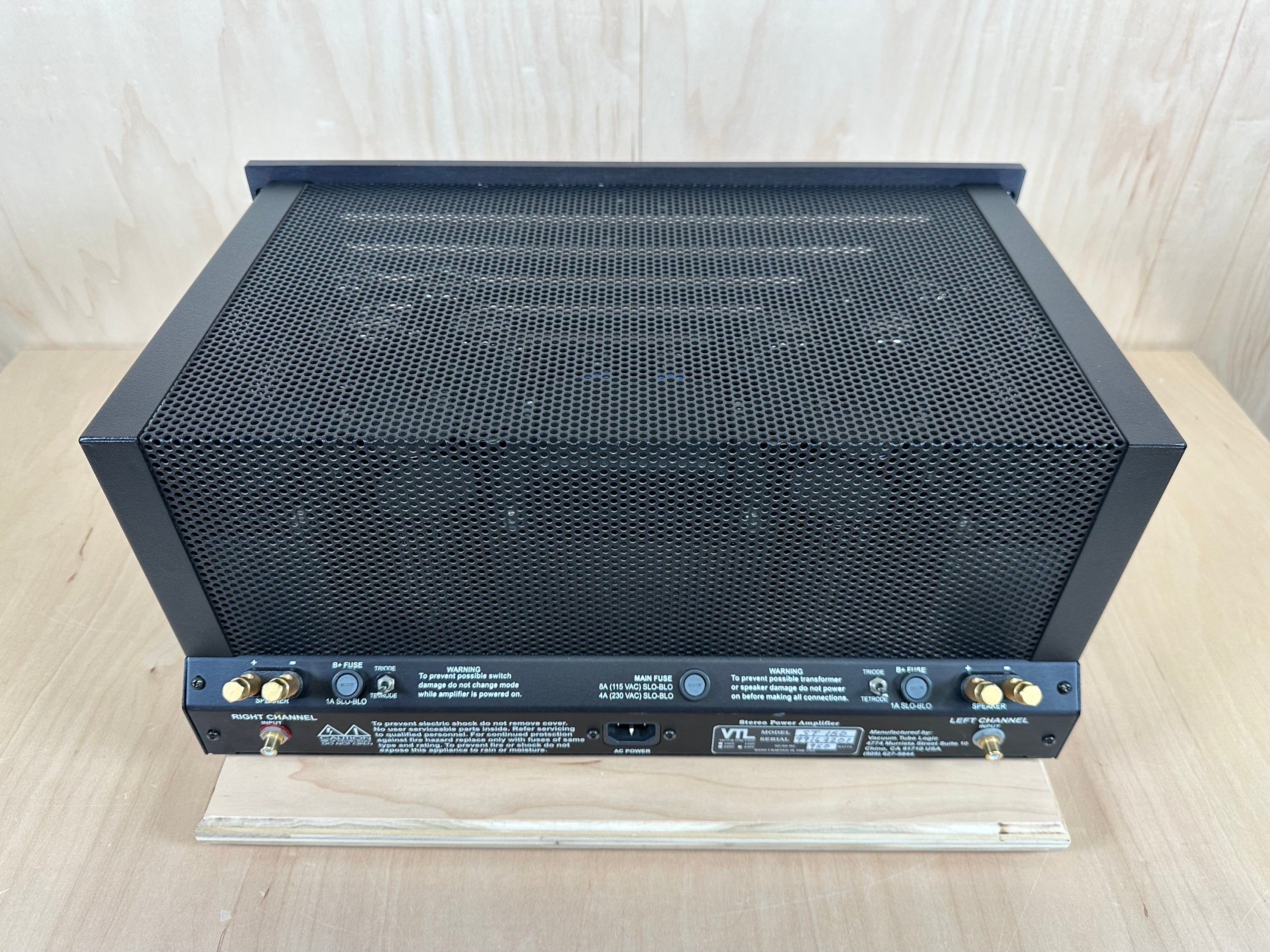 VTL ST 150 Pure Tube Amplifier Serviced