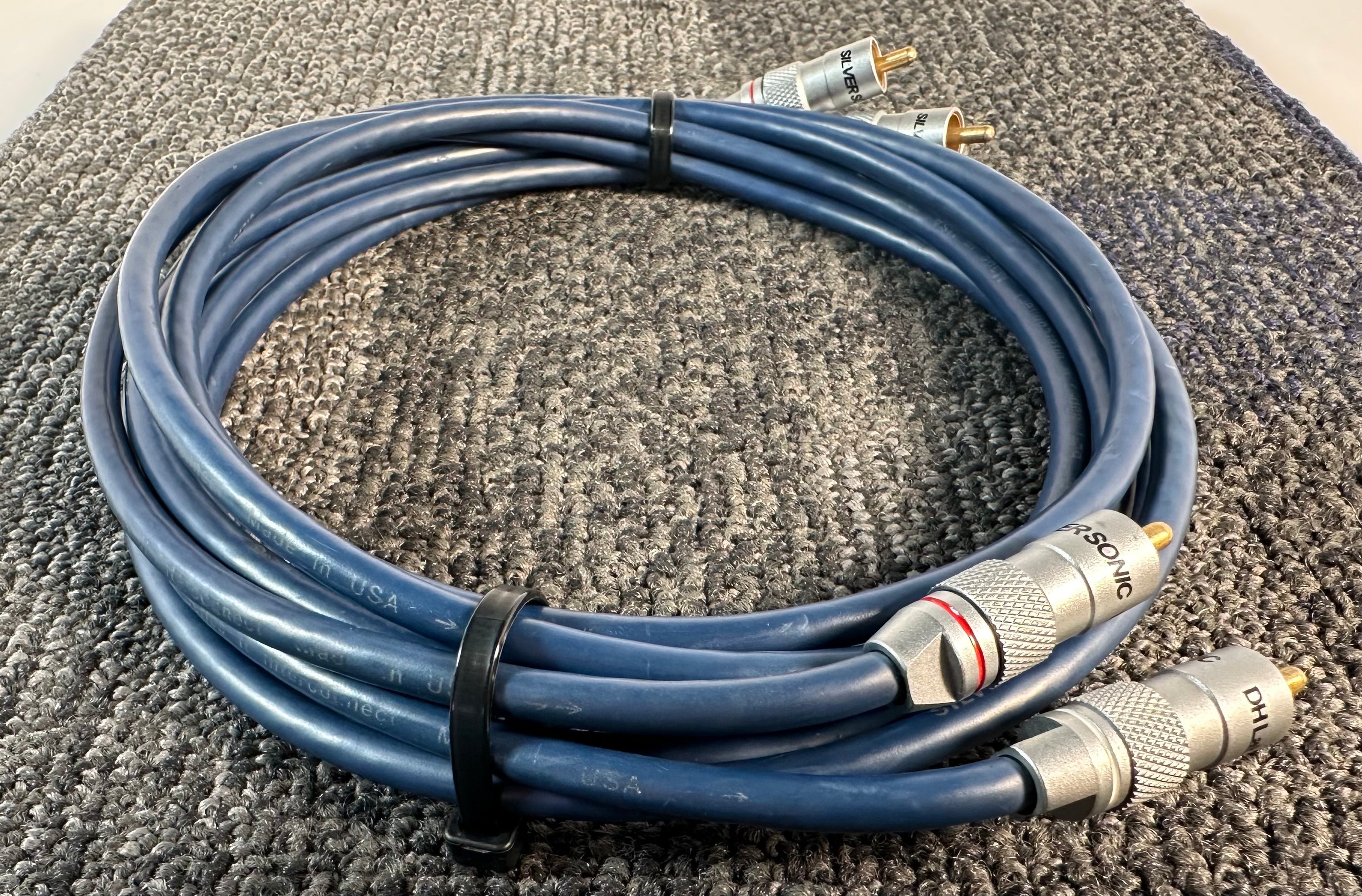 DH Labs Silver Sonic BL-1 Series II RCA Interconnects 1.5 Meters