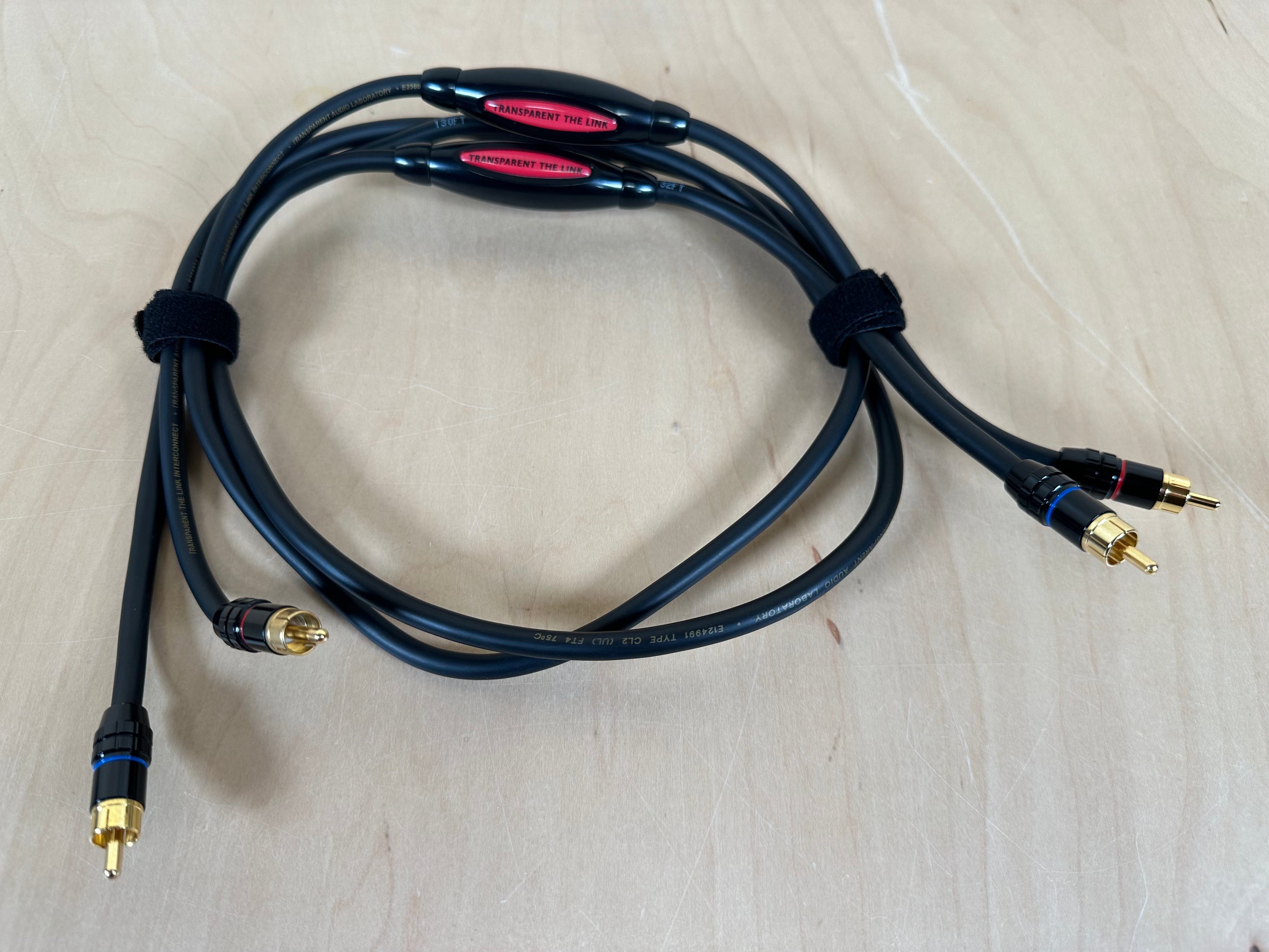 Transparent Audio The Link RCA Interconnect 1 Meter