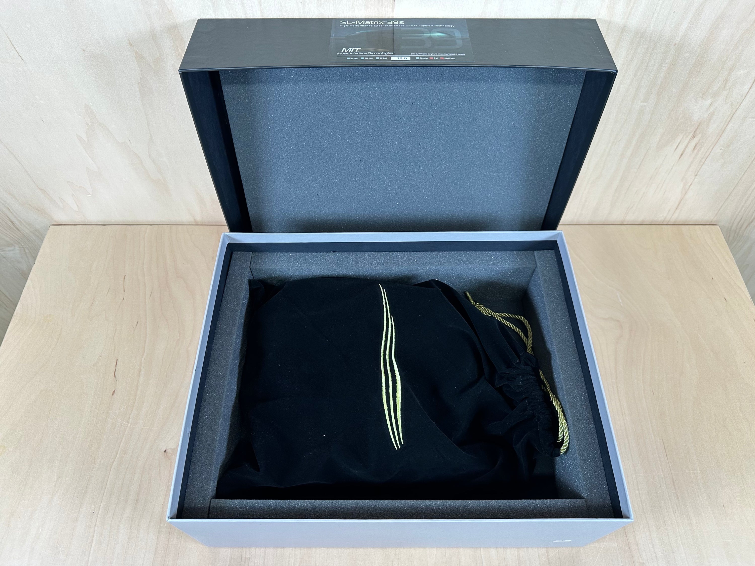 MIT SL-Matrix 39S Bi-Wire Speaker Cable 25'