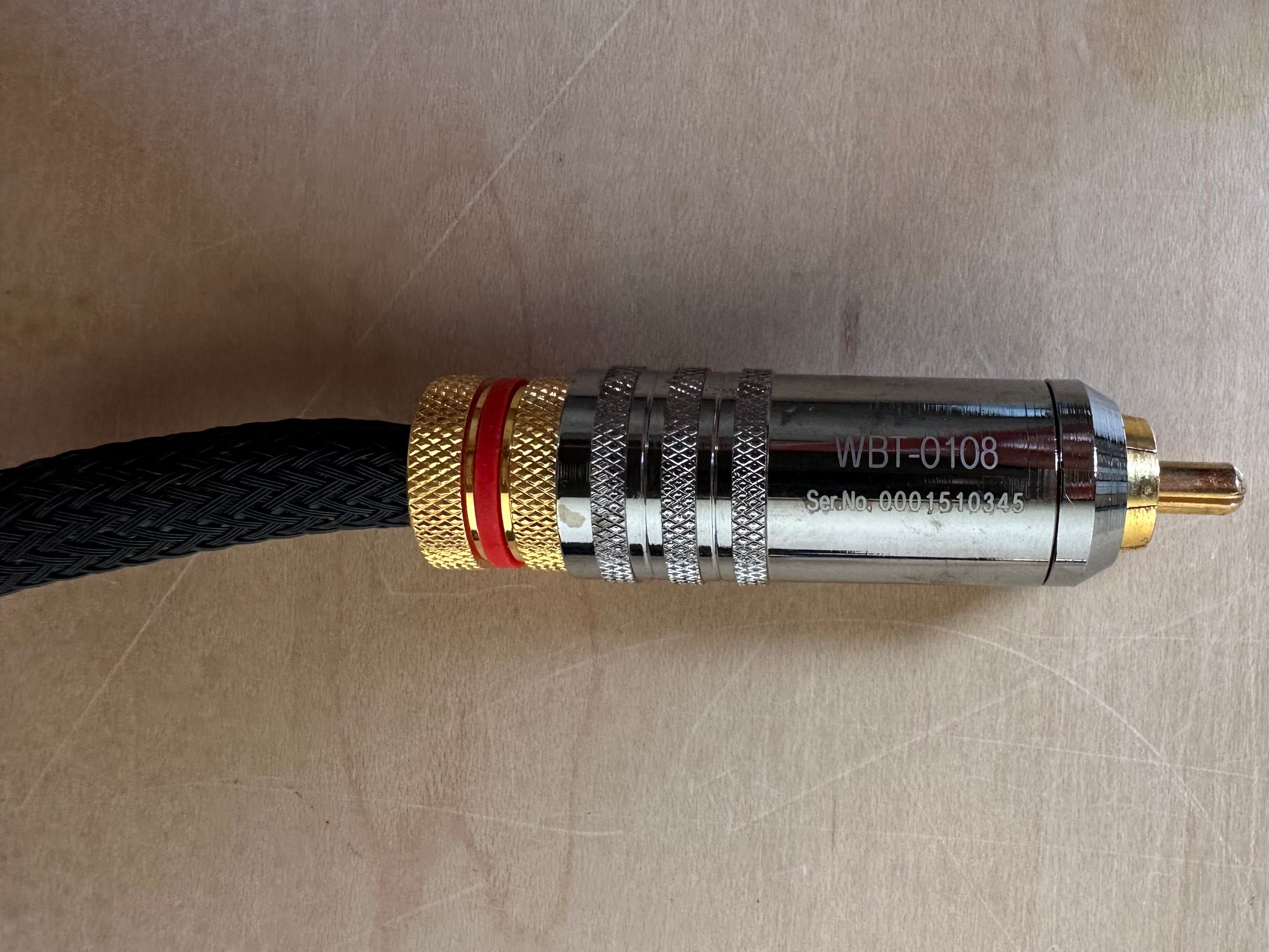 Kimber Kable Hero RCA Interconnects w/WBT-0108 Connectors 8 Meter Pair
