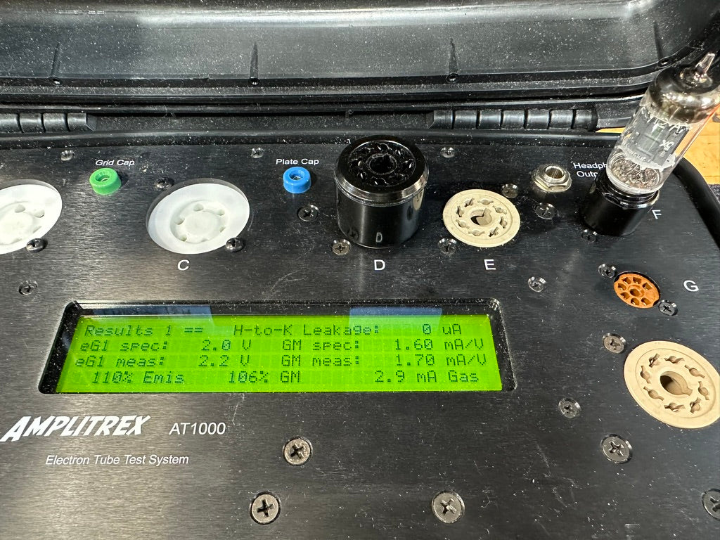 Telefunken ECC 83/12AX7 Tubes Ribbed Plate X 4 Made In West Germany