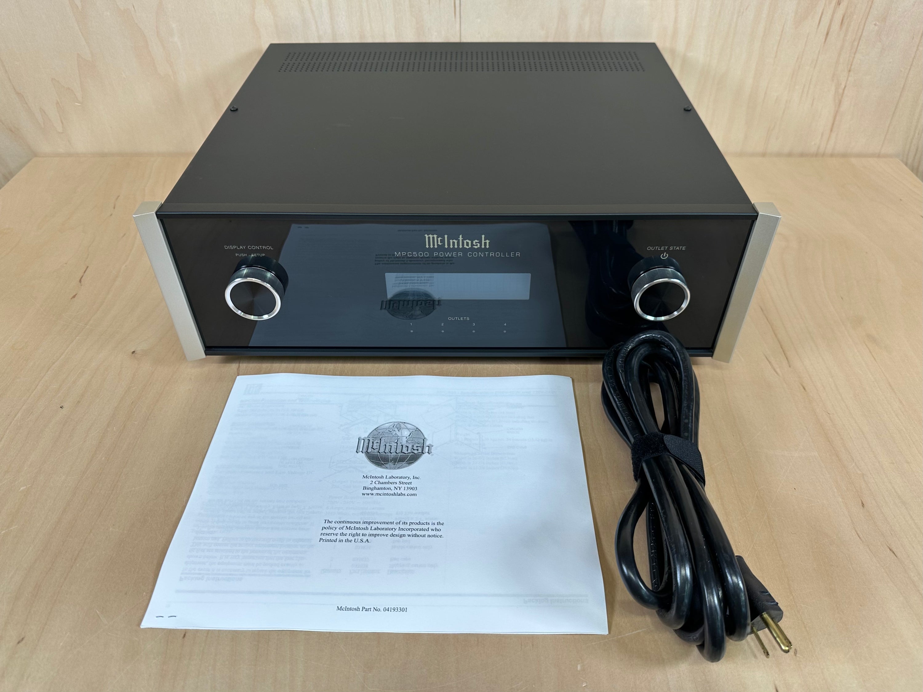 McIntosh MPC500 Power Controller w/New Factory Box