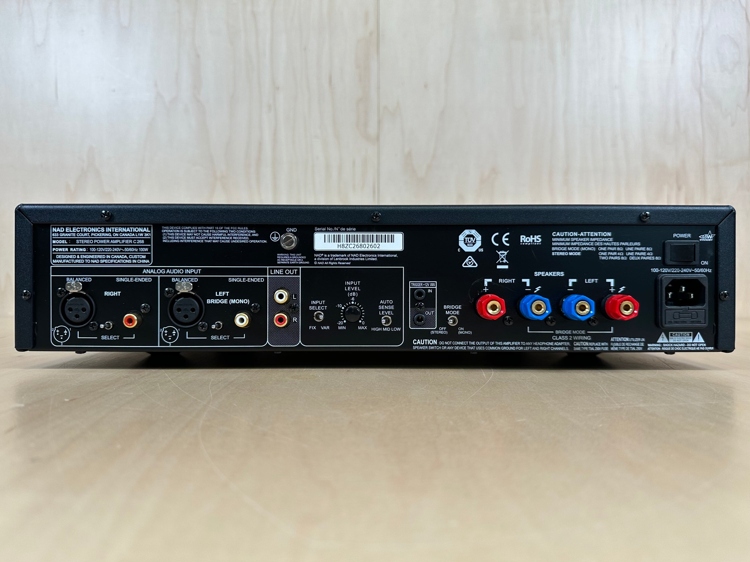 NAD C268 Stereo Amplifier