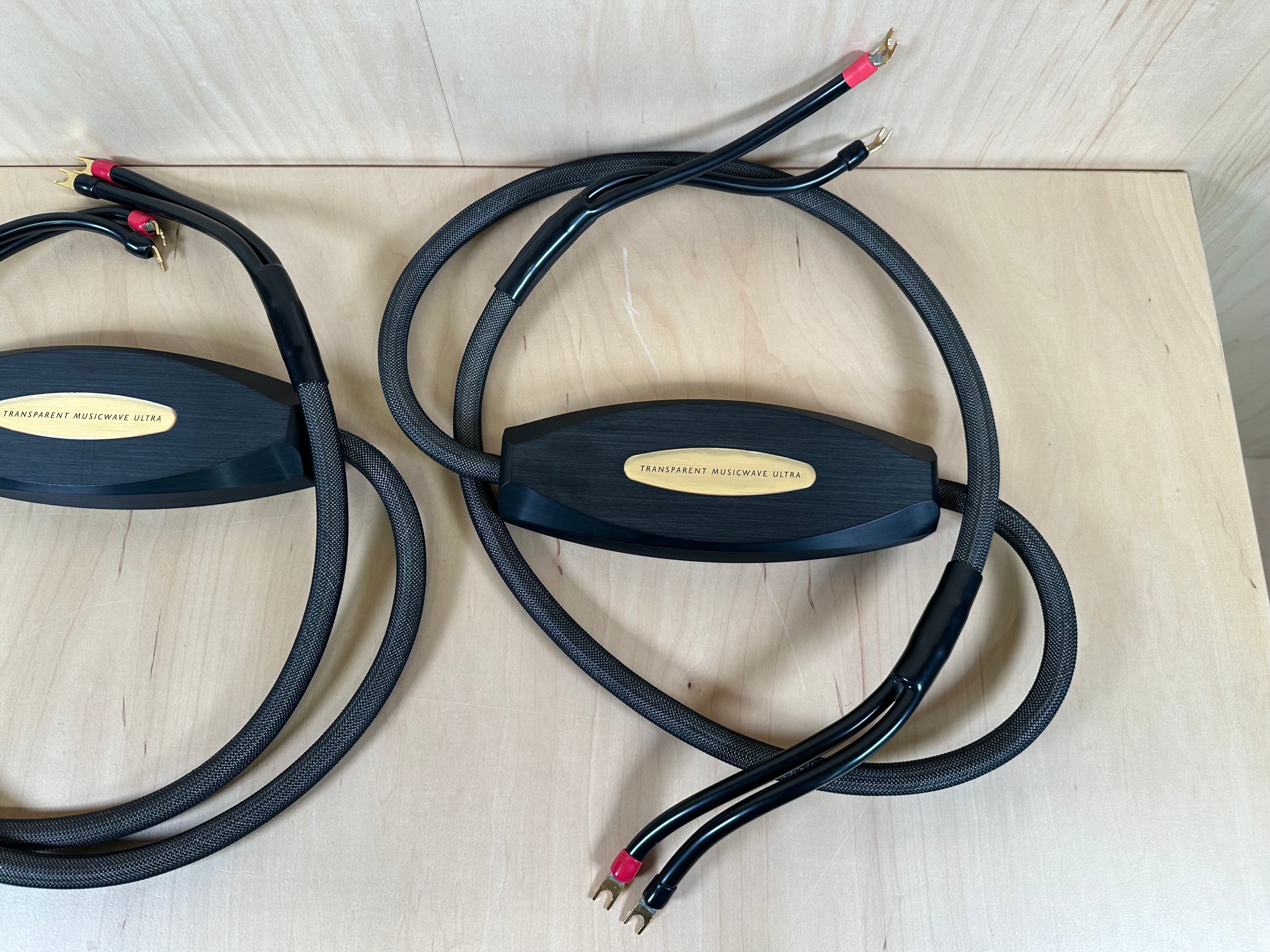 Transparent Audio Musicwave Ultra MM2 Speaker Cables 8 Feet