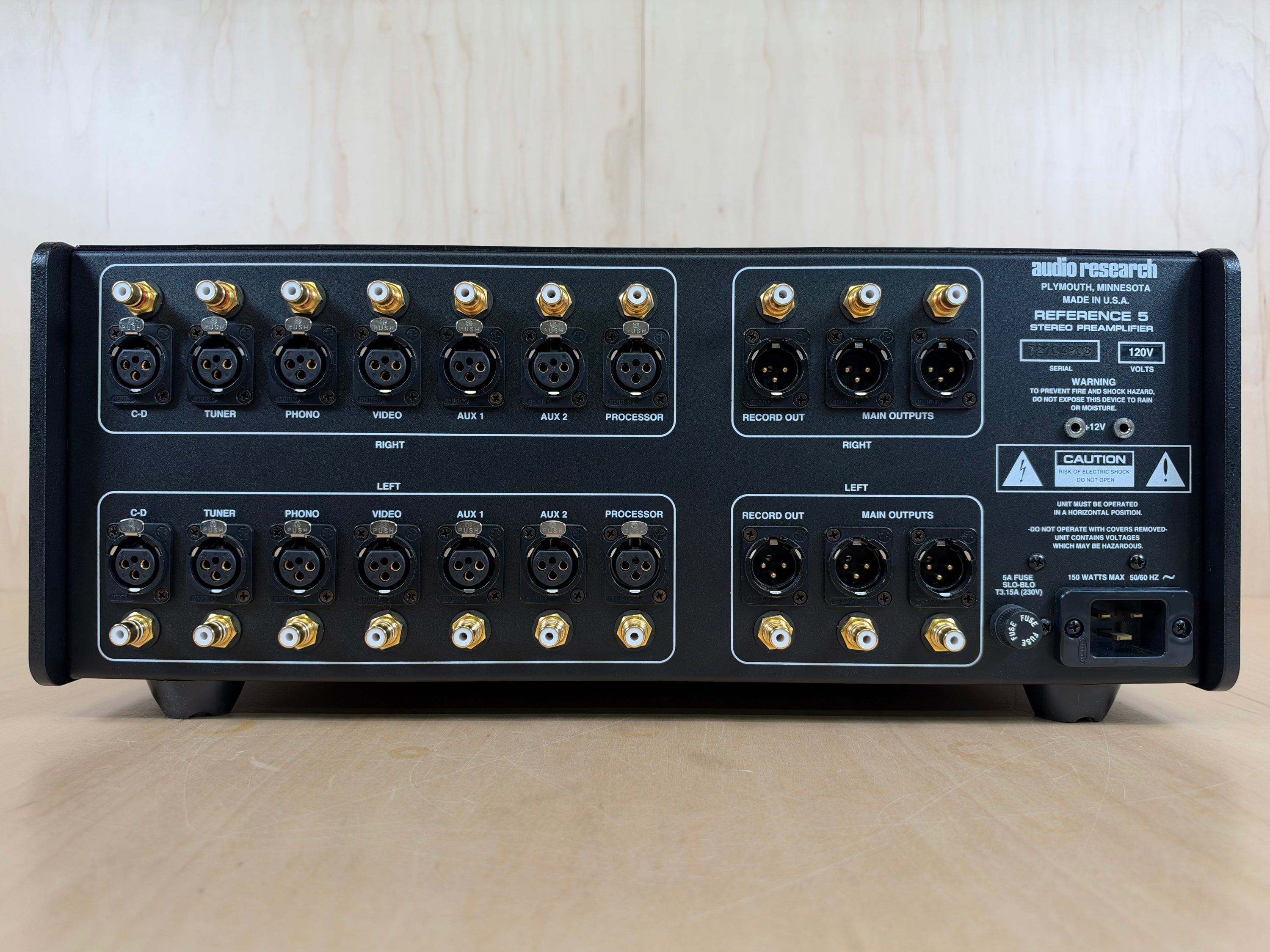 Audio Research Reference 5SE Tube Preamplifier