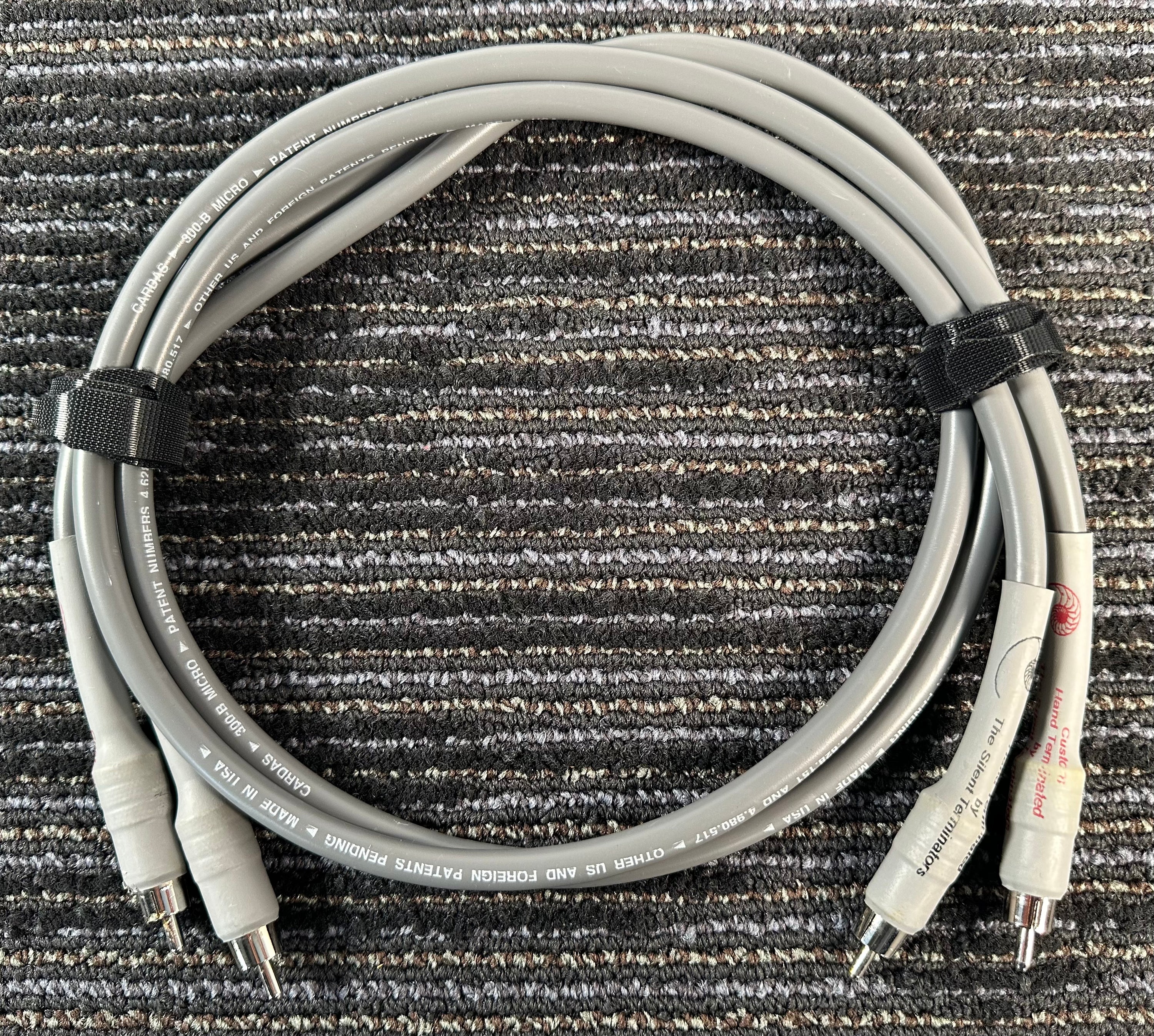 Cardas 300B Micro RCA Interconnects 1 Meter Pair