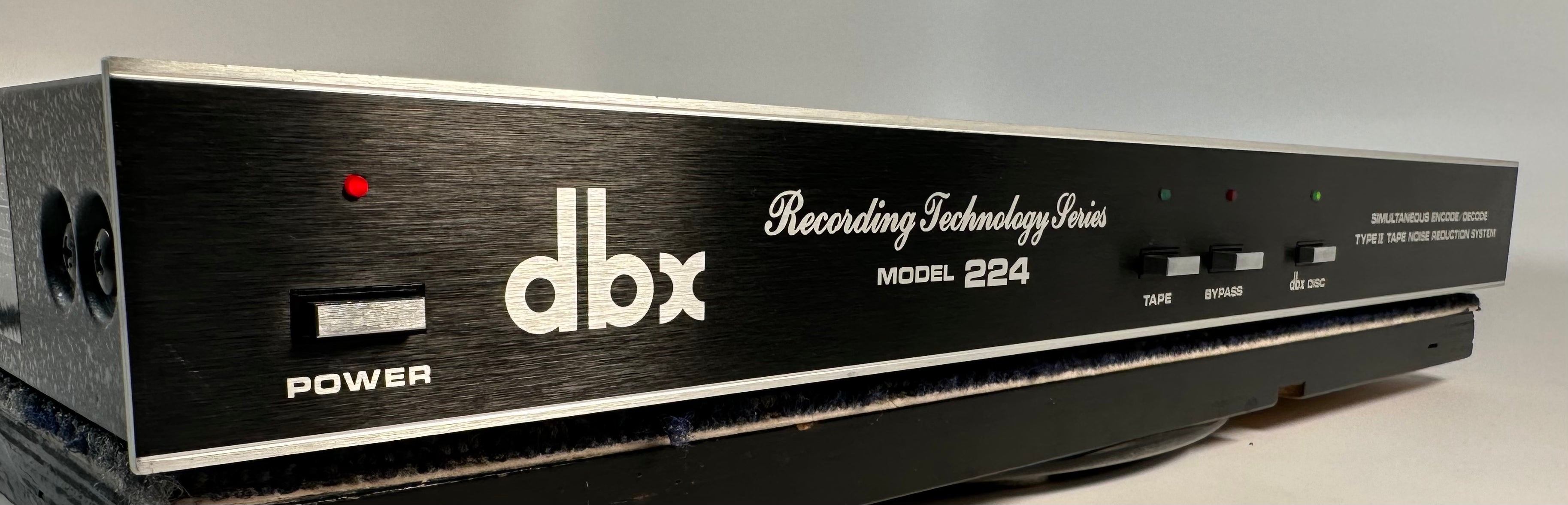 dbx MODE 224 TYPEⅡテープノイズリダクションシステム