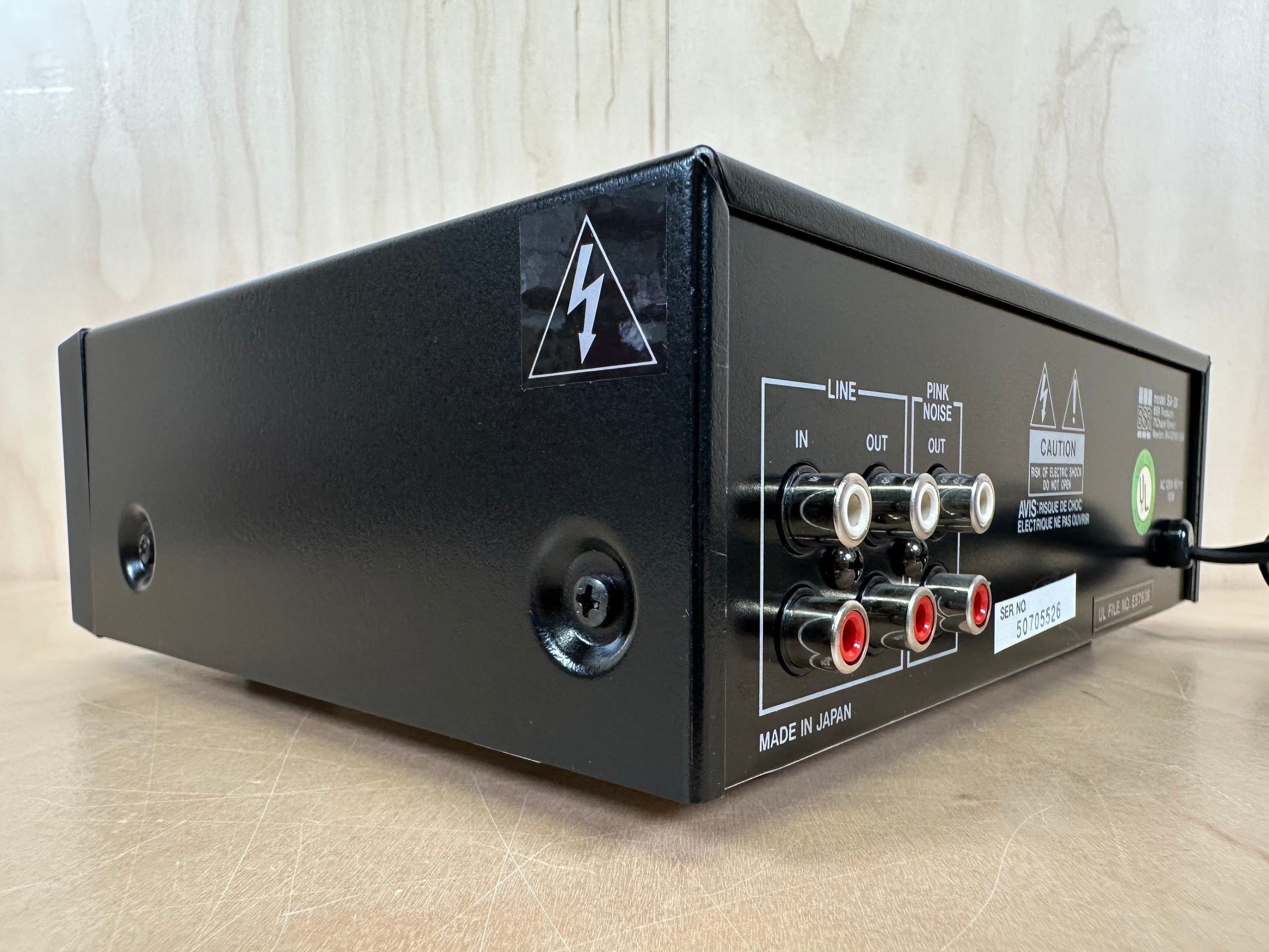 BSR SA-3X Real-Time Spectrum Analyzer w/original Box and Accessories