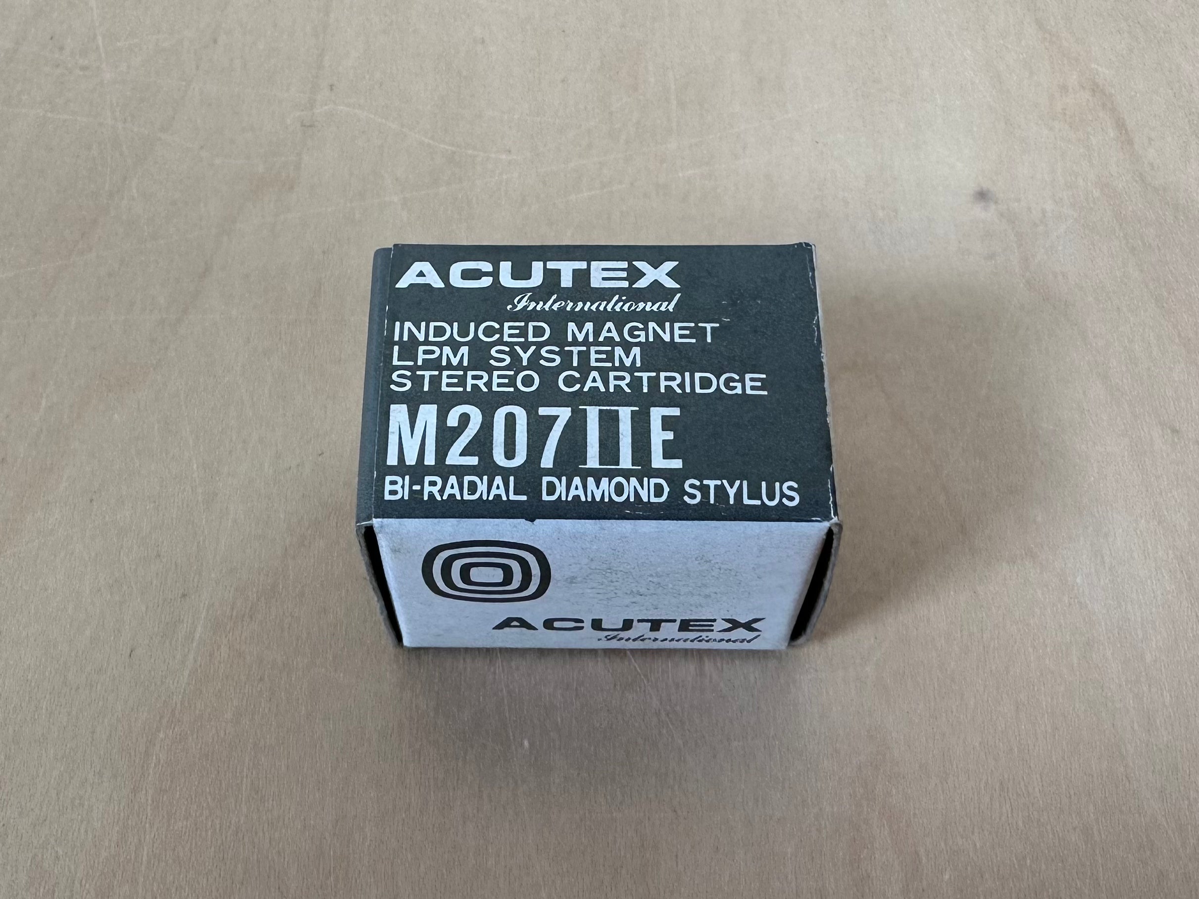 Acutex M207IIE LPM Cartridge w/Bi-Radial Diamond Stylus