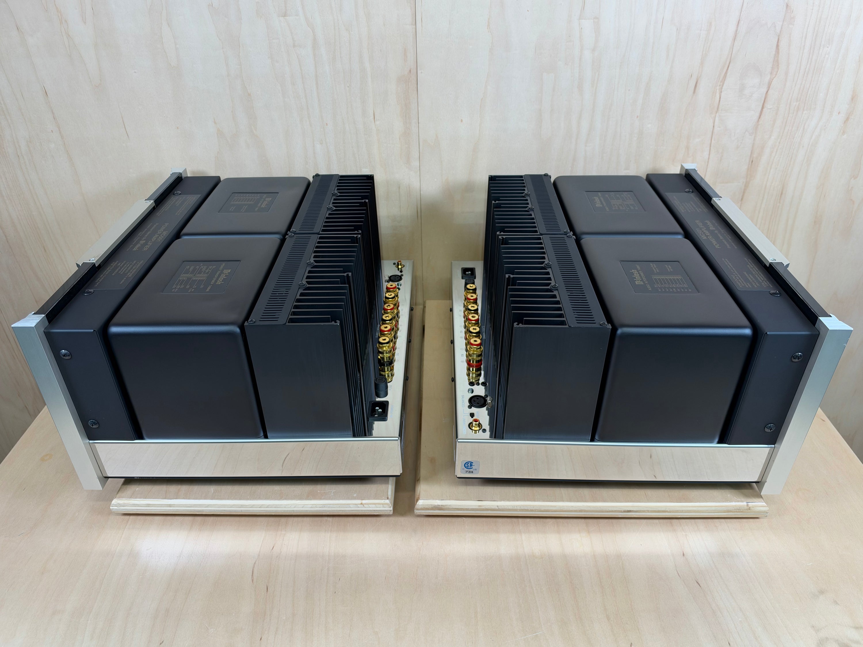 McIntosh MC501 Power Amplifiers w/ Consecutive Serial Numbers