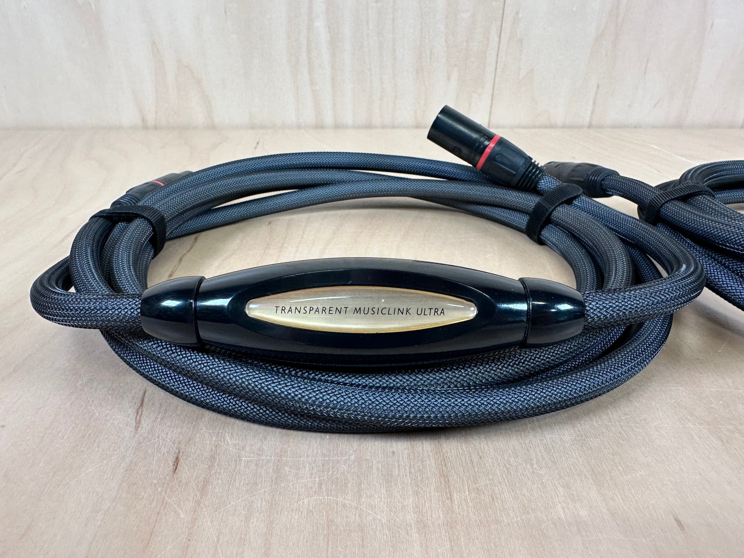 Transparent Audio MusicLink Ultra MM2 XLR Balanced Cables 3 Meters